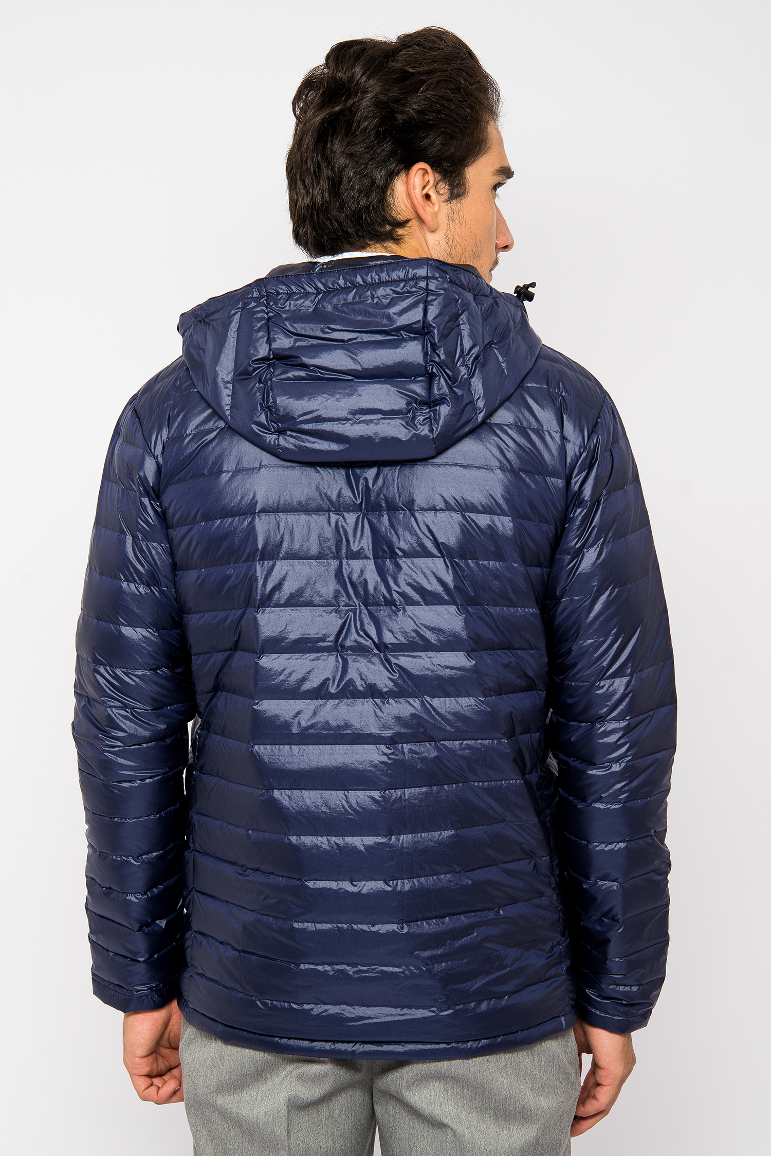 Áo Jacket Lông Vũ Màu Xanh Đậm