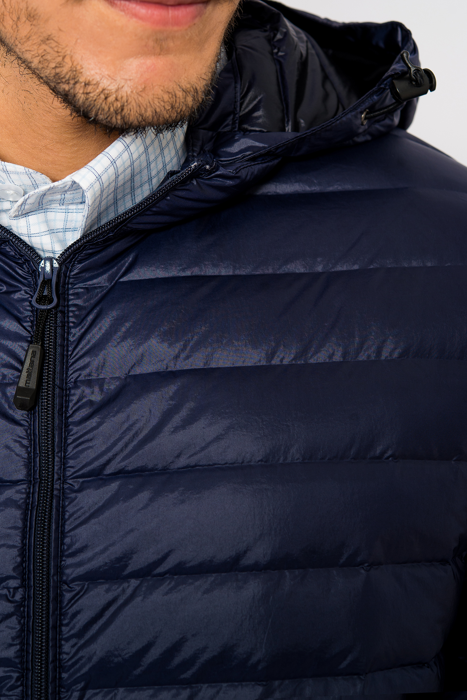 Áo Jacket Lông Vũ Màu Xanh Đậm