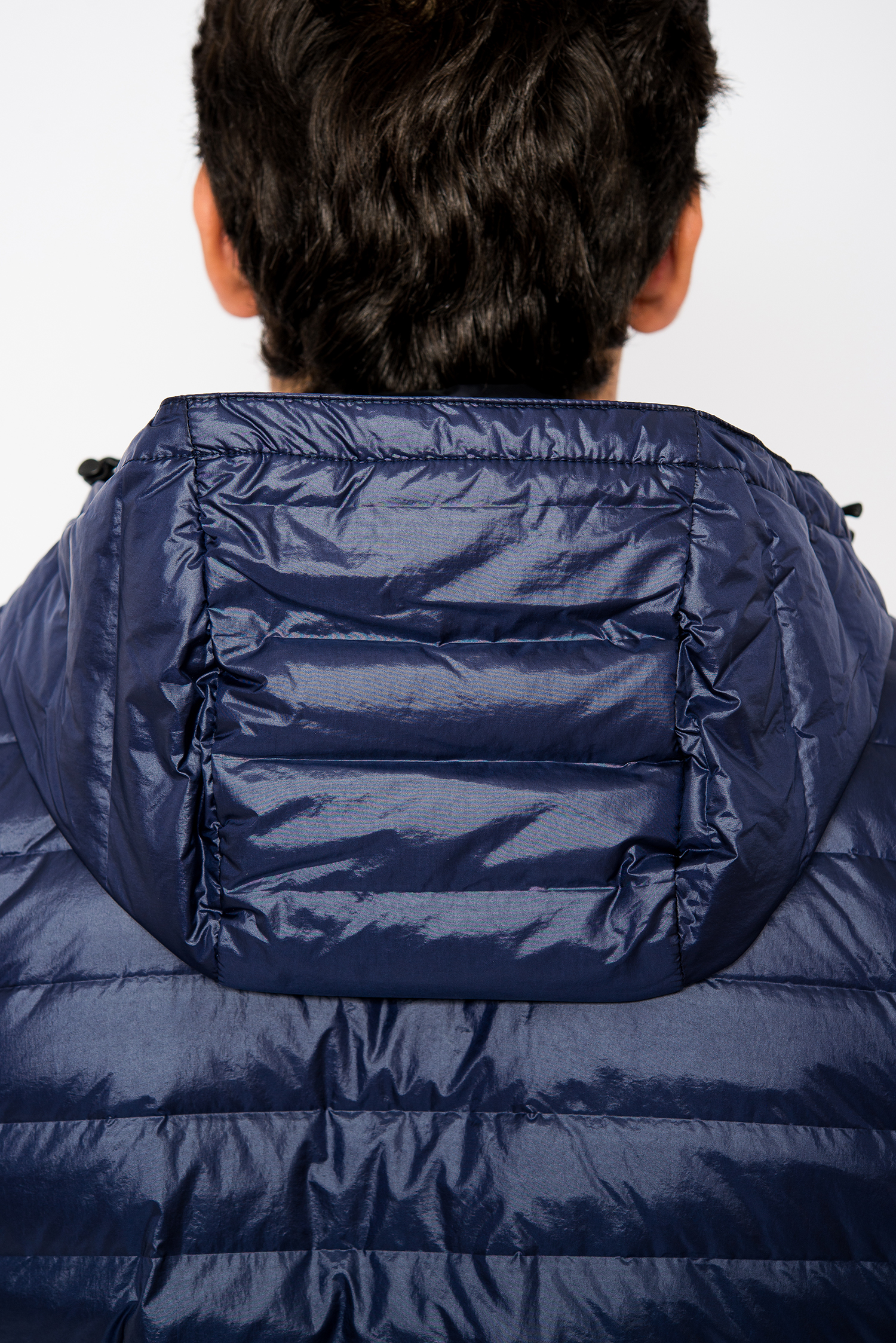 Áo Jacket Lông Vũ Màu Xanh Đậm