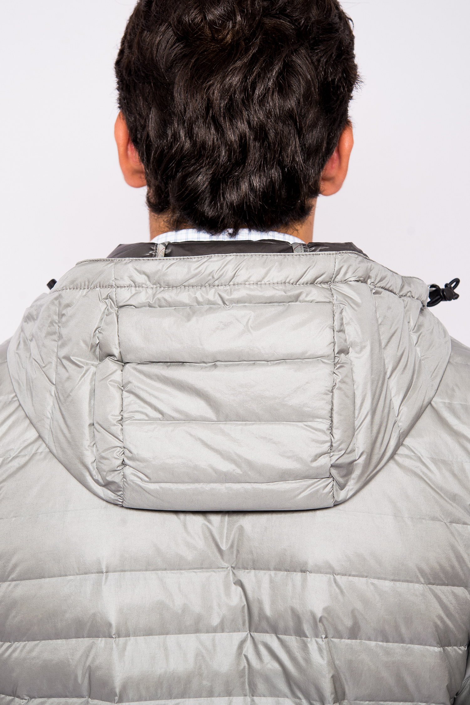 Áo Jacket Lông Vũ Màu Xám Khói