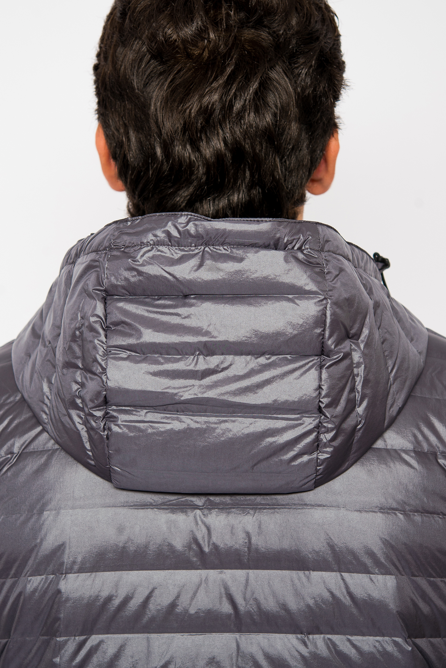 Áo Jacket Lông Vũ Màu Xám Đen