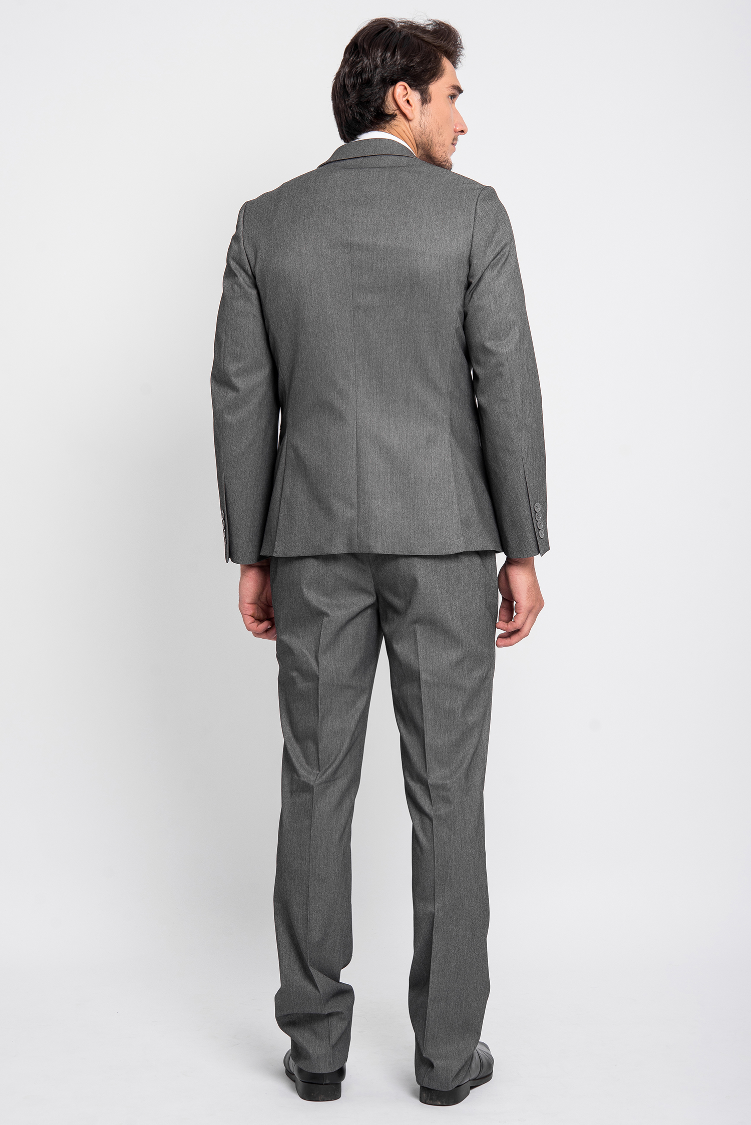 Bộ Veston Nam Xám Đậm Slim Fit - HẾT HÀNG