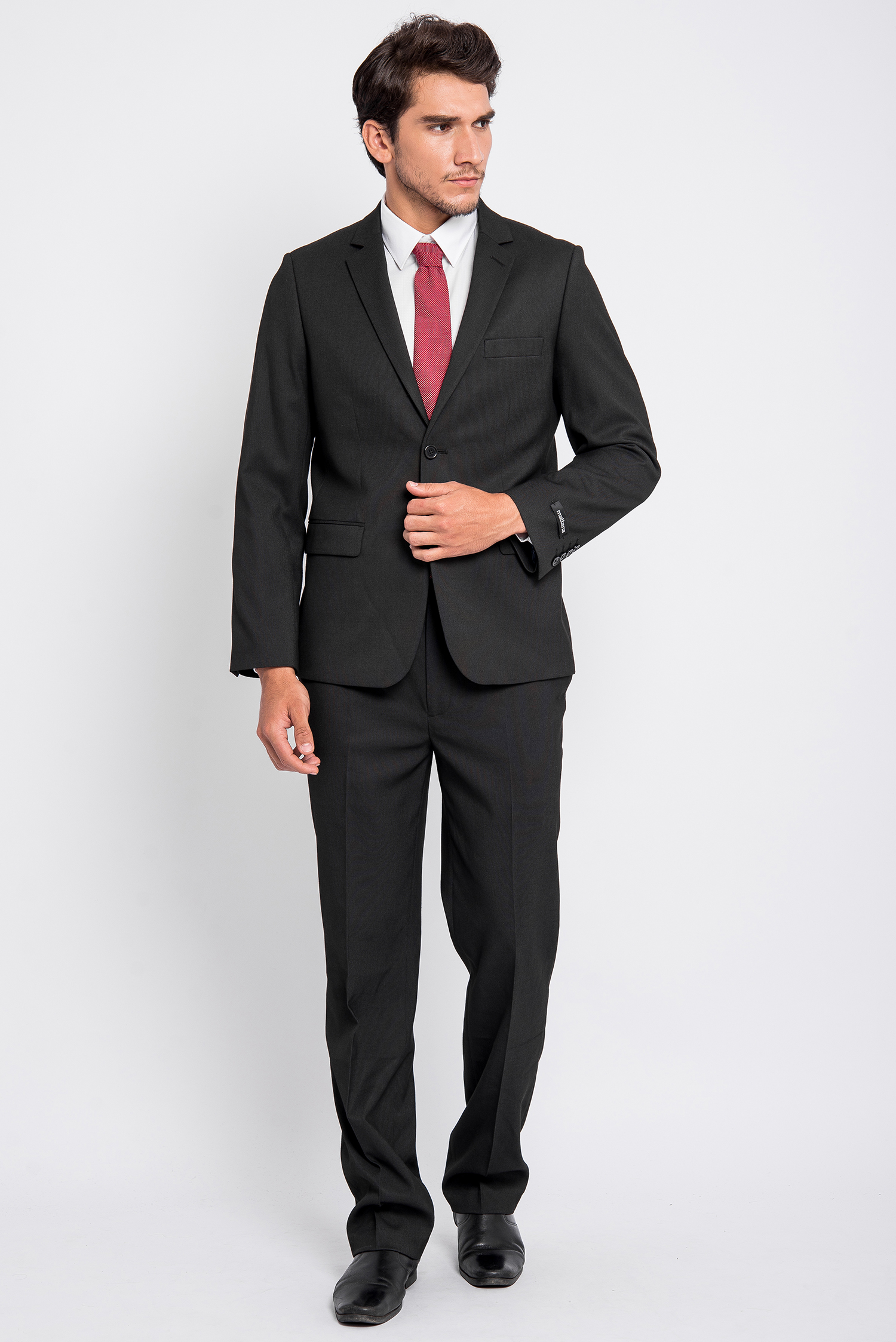 Bộ Veston Nam Đen Trơn Classic Fit - HẾT HÀNG