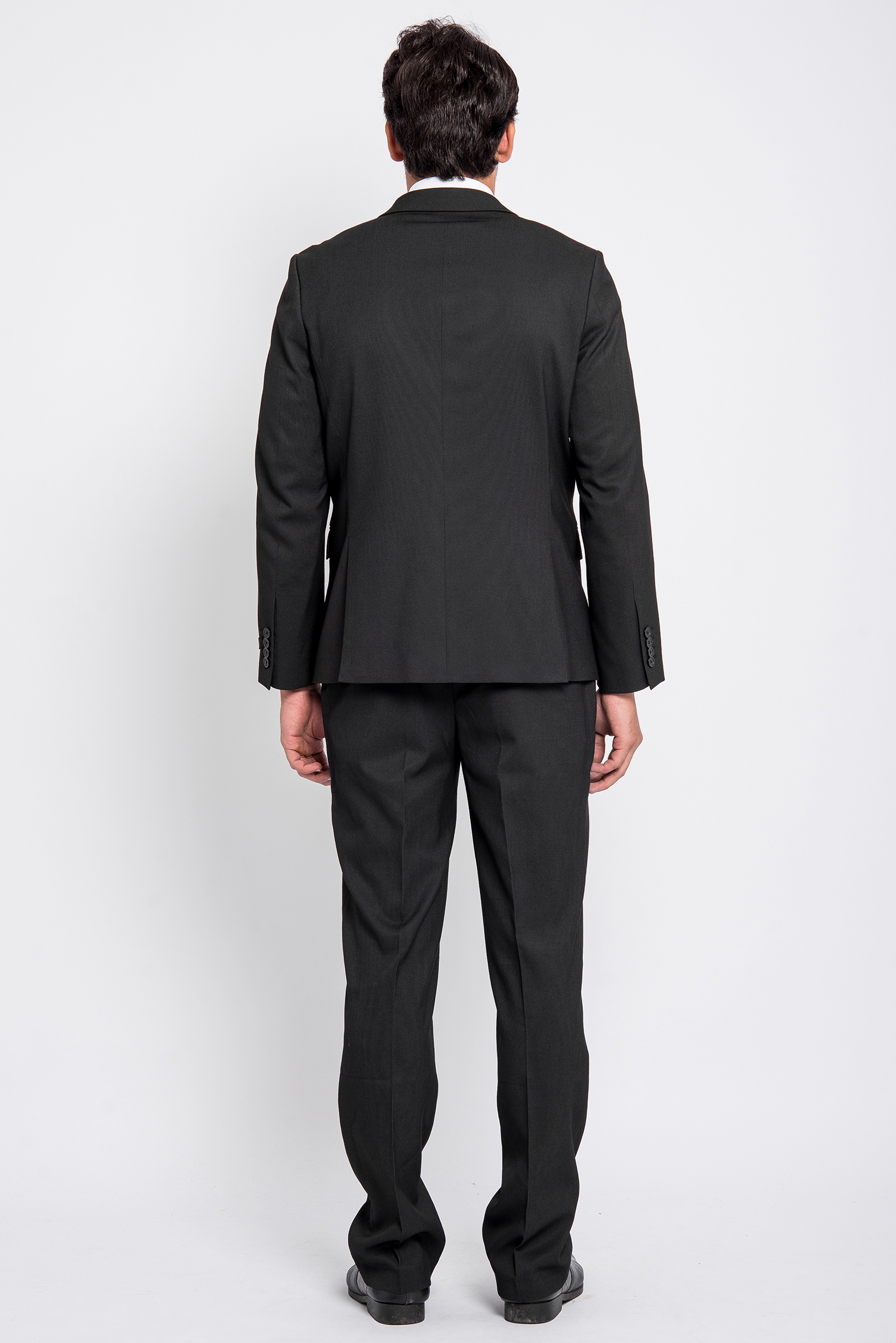 Bộ Veston Nam Đen Trơn Classic Fit - HẾT HÀNG