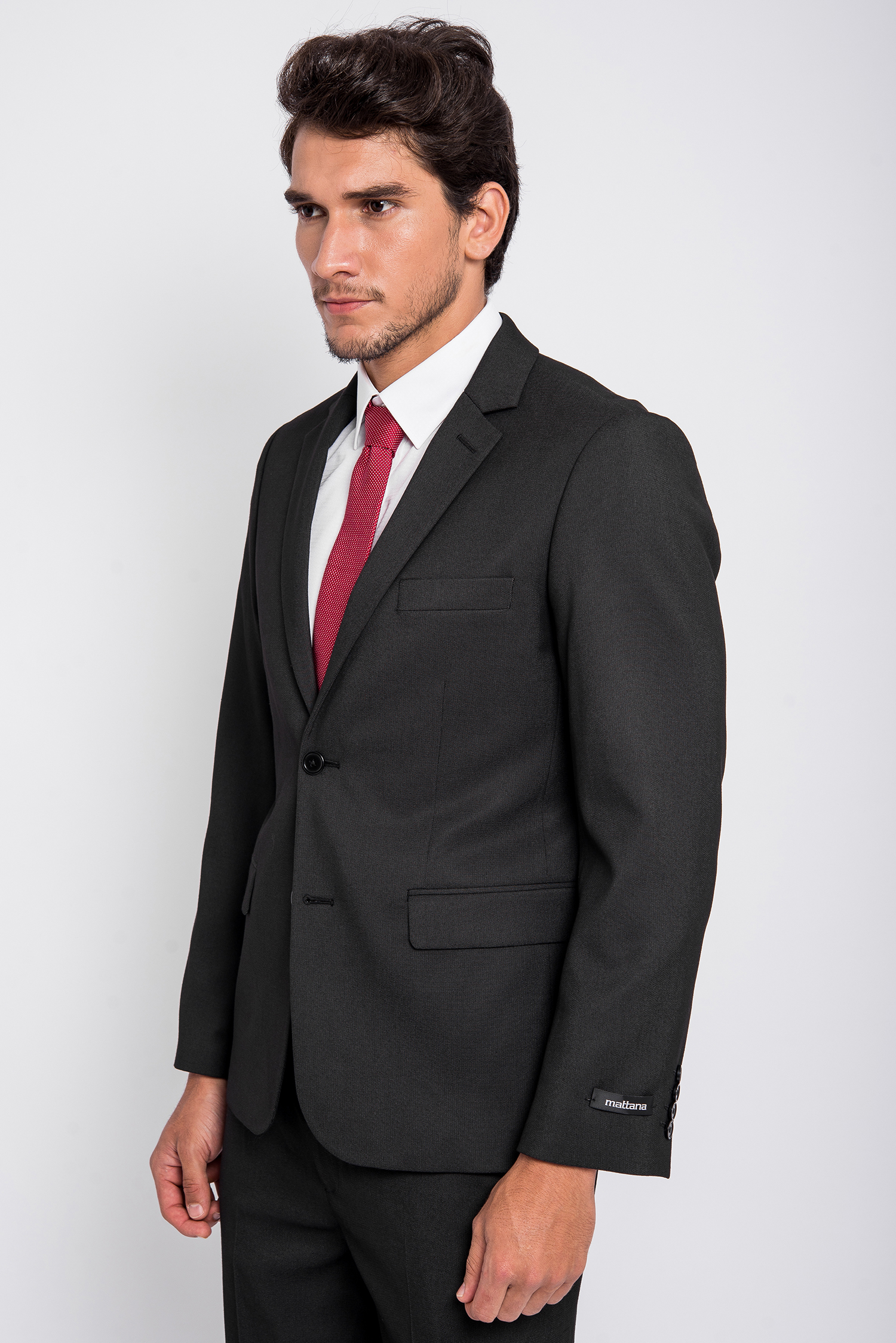 Bộ Veston Nam Đen Trơn Classic Fit - HẾT HÀNG