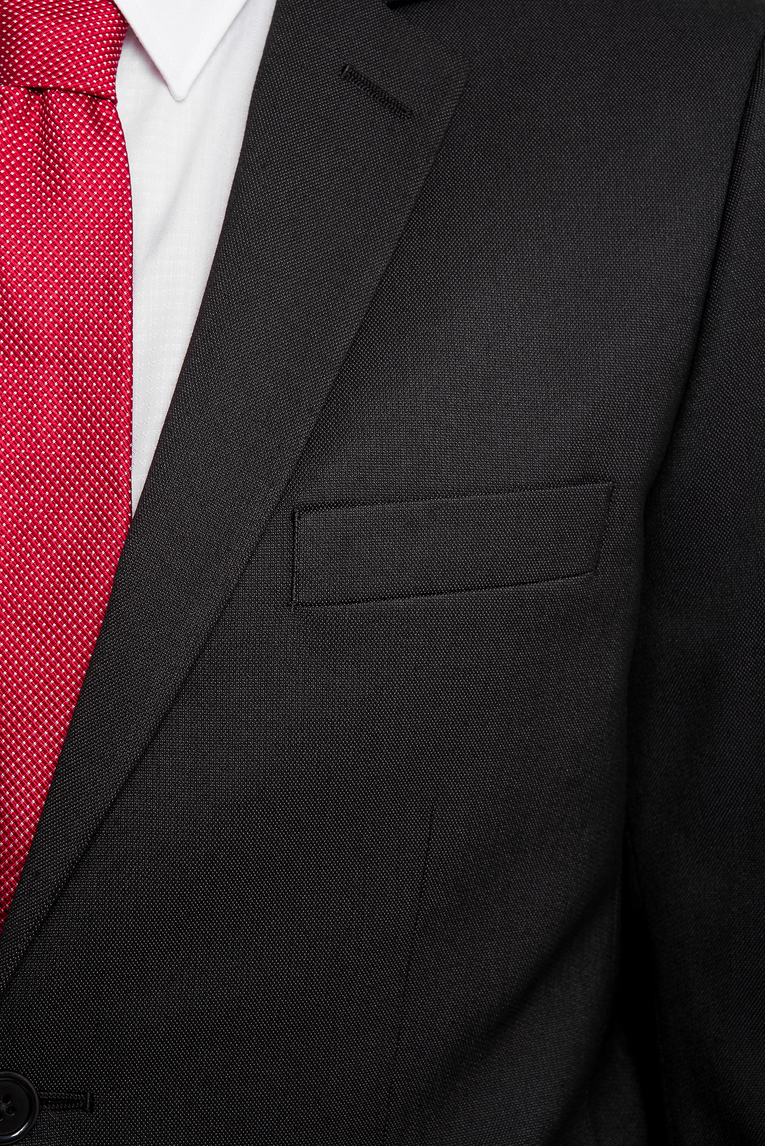 Bộ Veston Nam Đen Trơn Classic Fit - HẾT HÀNG