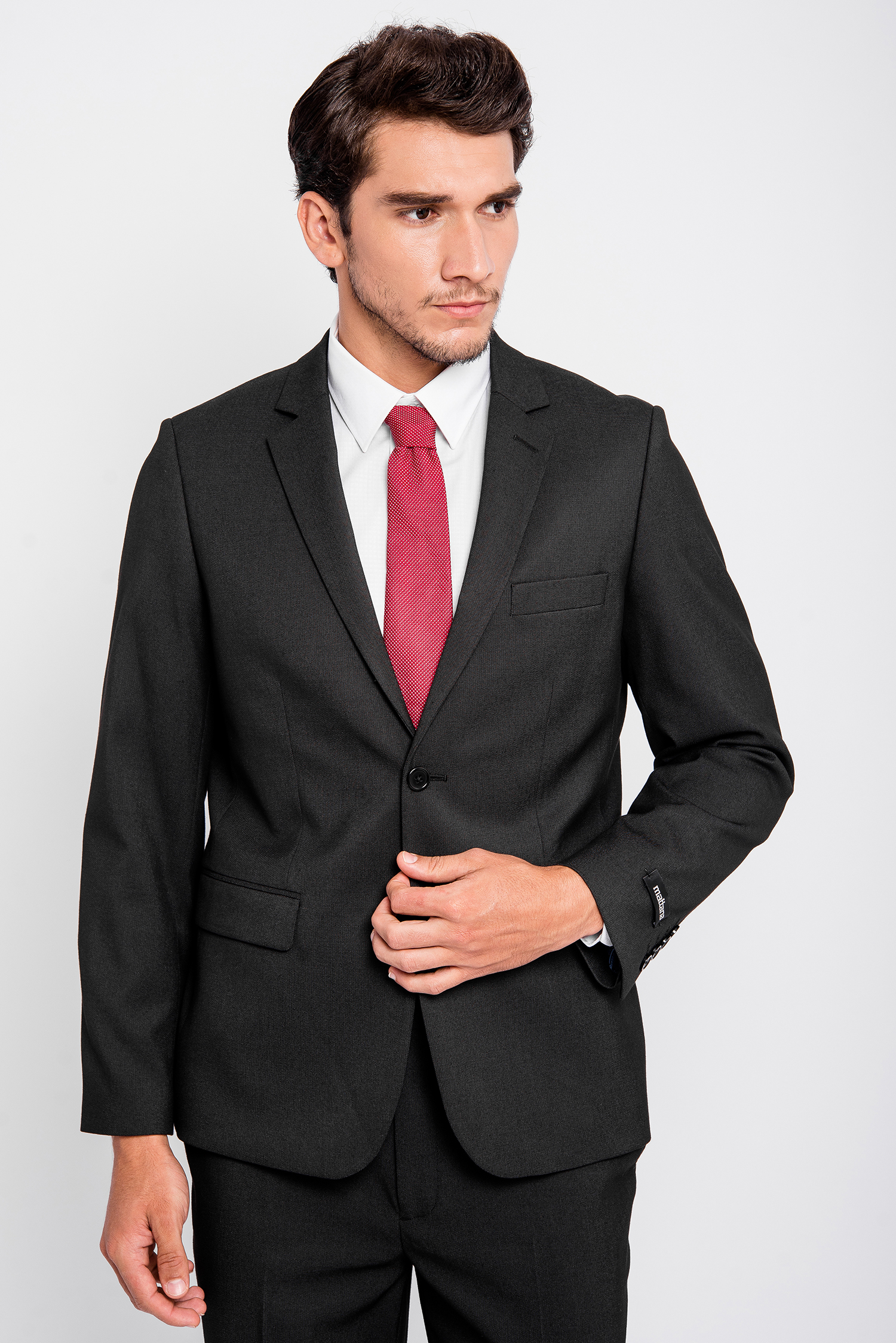 Bộ Veston Nam Đen Trơn Classic Fit - HẾT HÀNG