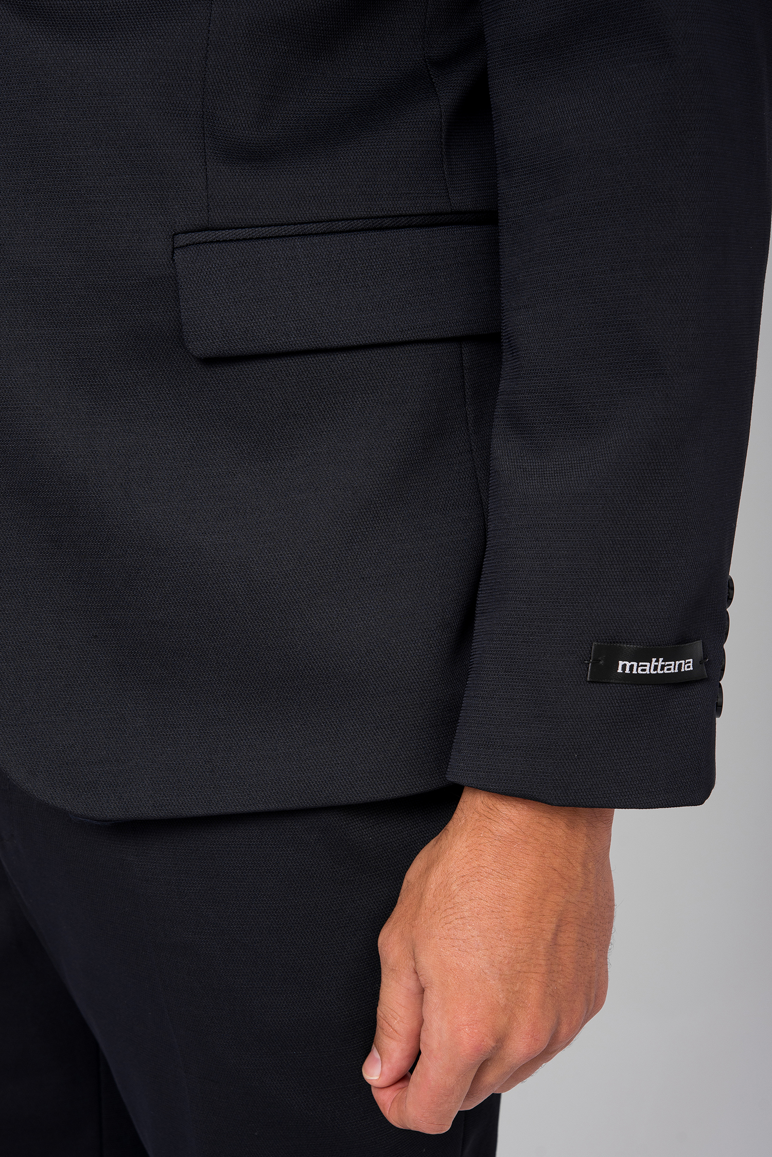 Bộ Veston Nam Xanh Đen Trơn Classic Fit - HẾT HÀNG