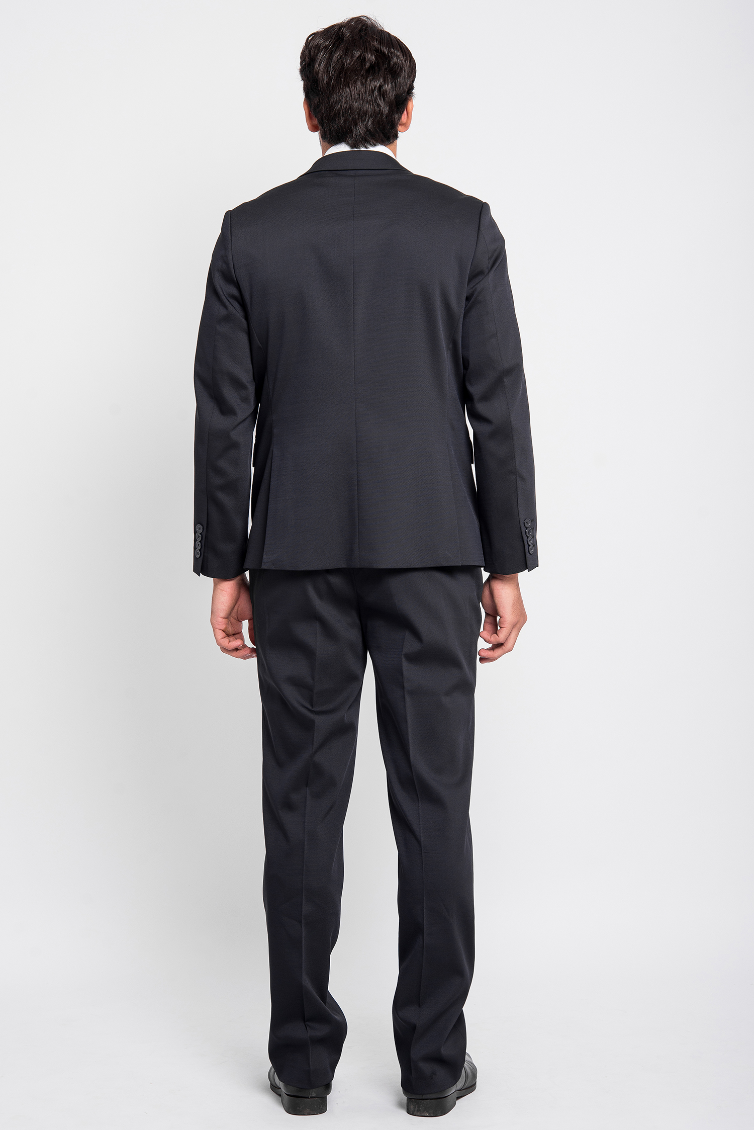 Bộ Veston Nam Xanh Đen Trơn Classic Fit - HẾT HÀNG