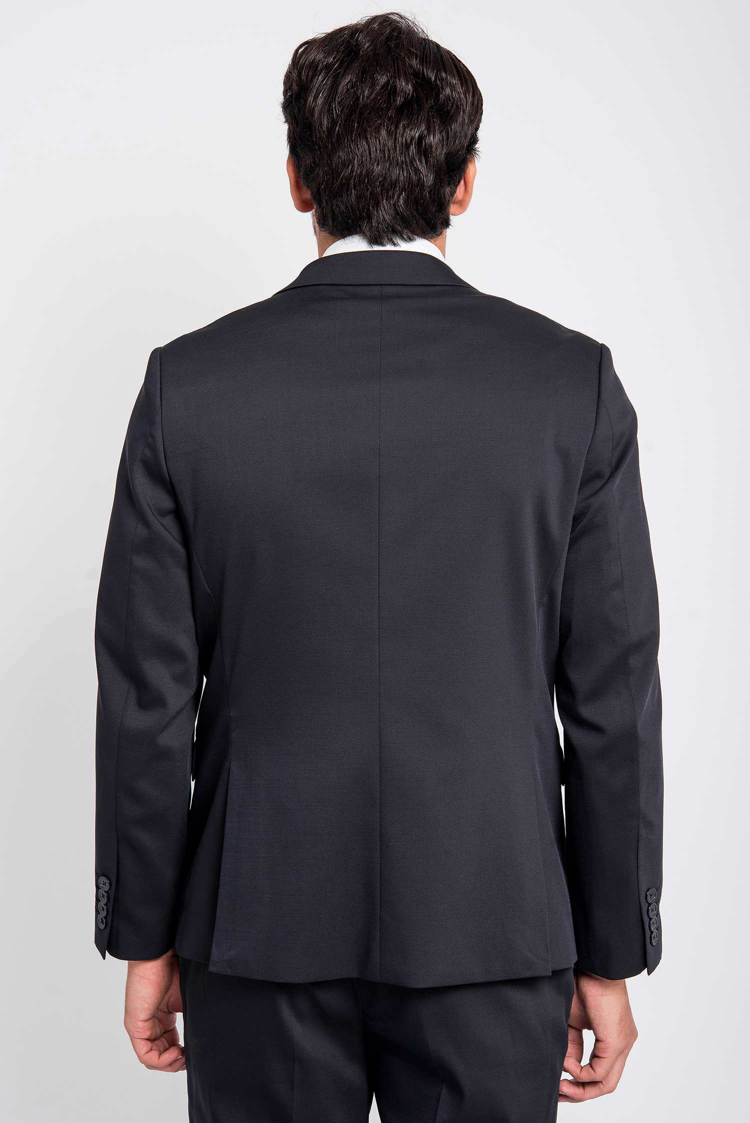 Bộ Veston Nam Xanh Đen Trơn Classic Fit - HẾT HÀNG