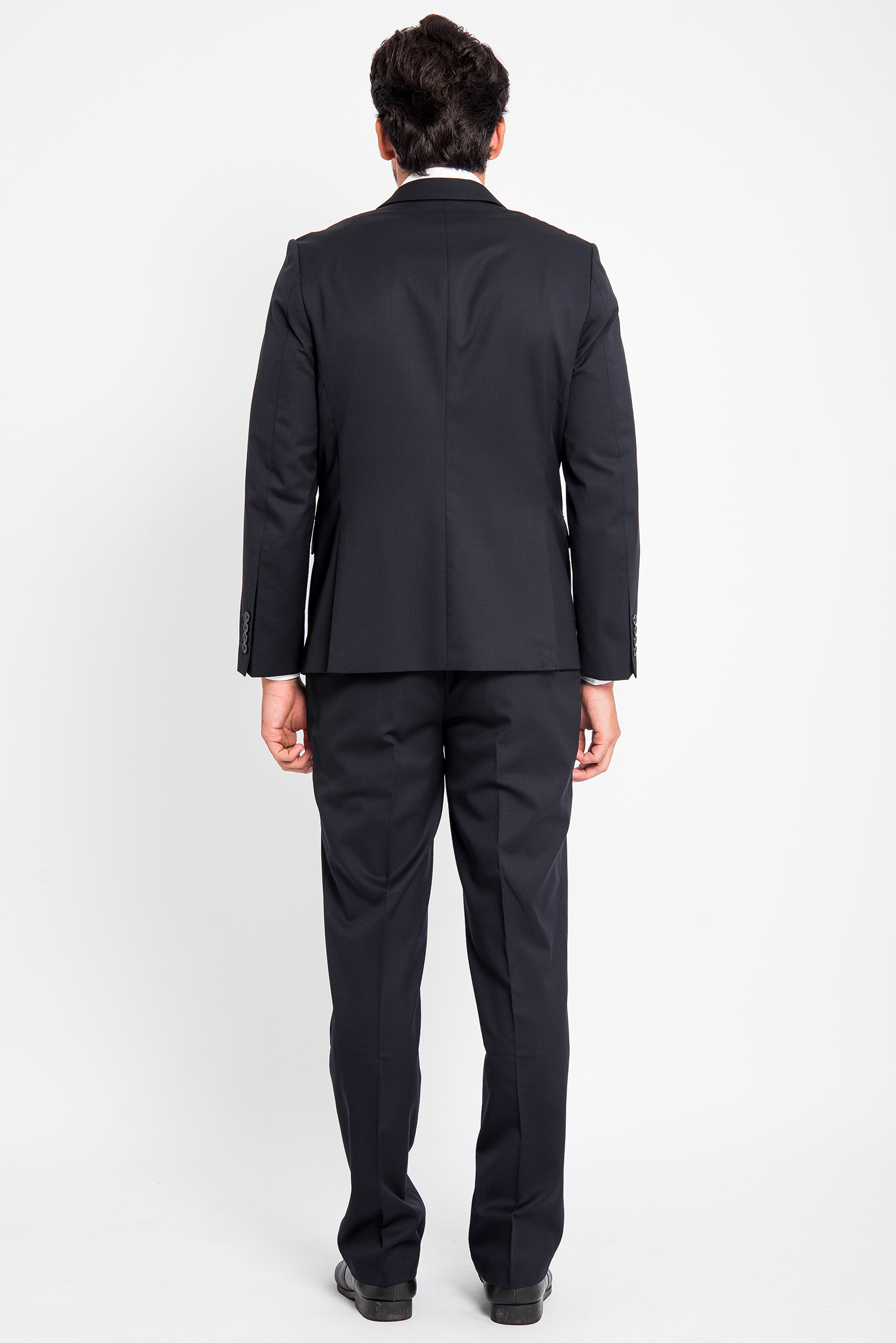 Bộ Veston Nam Đen Trơn Classic Fit - HẾT HÀNG