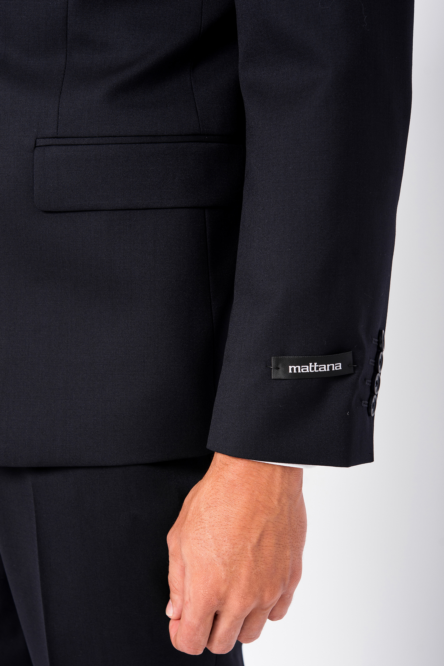 Bộ Veston Nam Đen Trơn Classic Fit - HẾT HÀNG