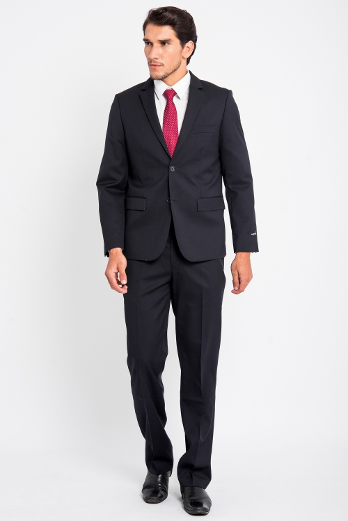 Bộ Veston Nam Đen Trơn Classic Fit - HẾT HÀNG