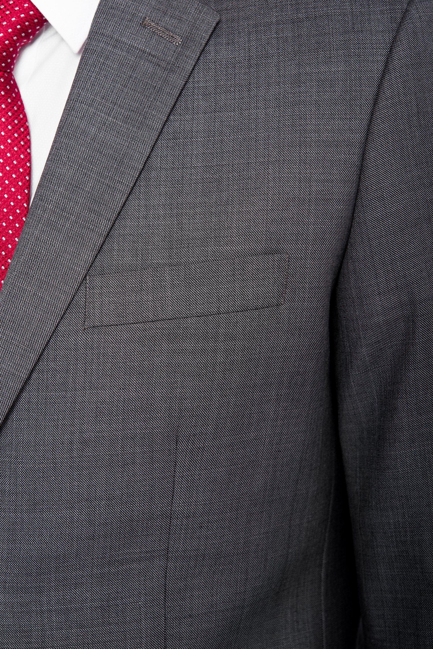 Bộ Veston Nam Xám Đen Vân Classic Fit - HẾT HÀNG