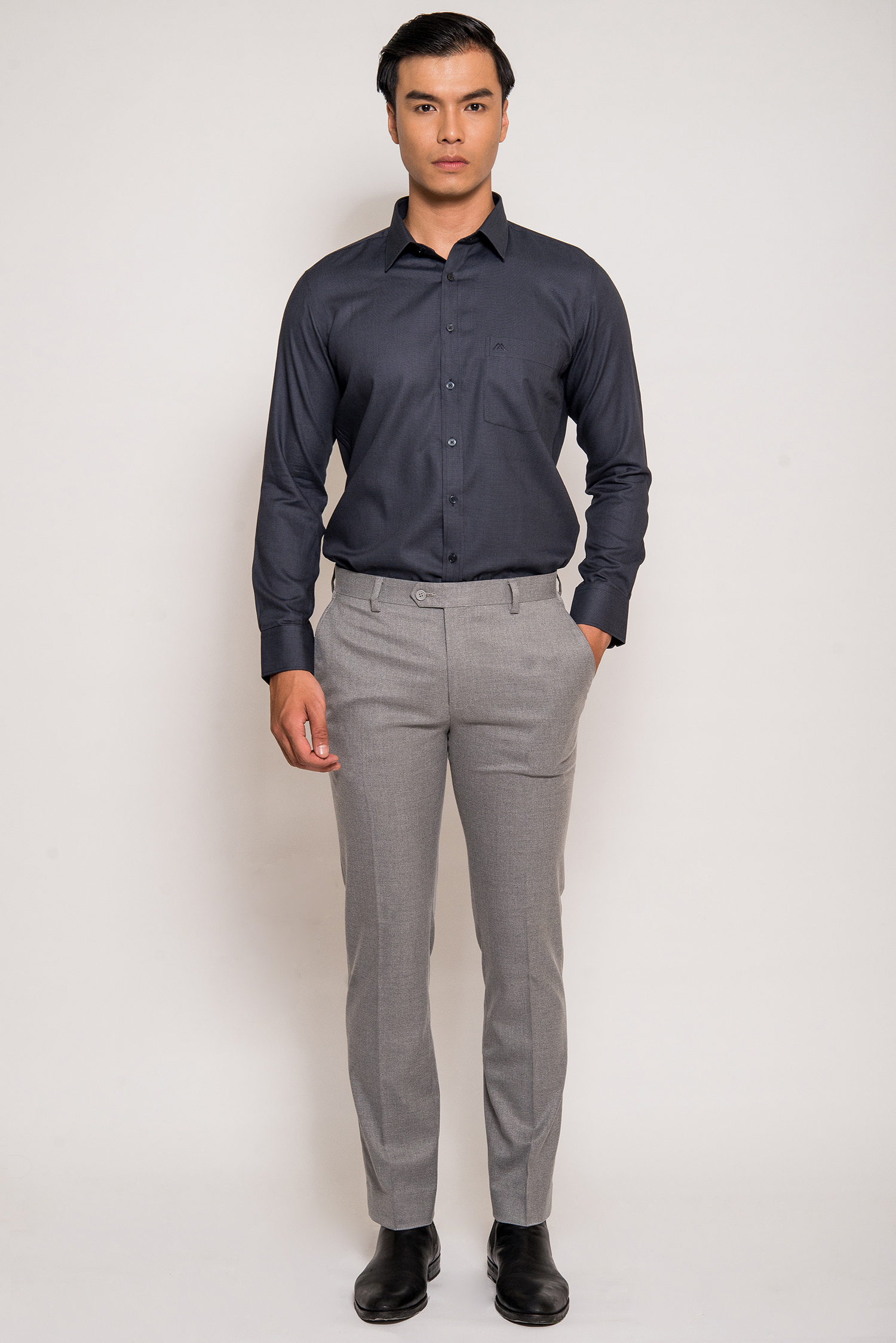 Sơ mi nam dài tay Slimfit - HẾT HÀNG