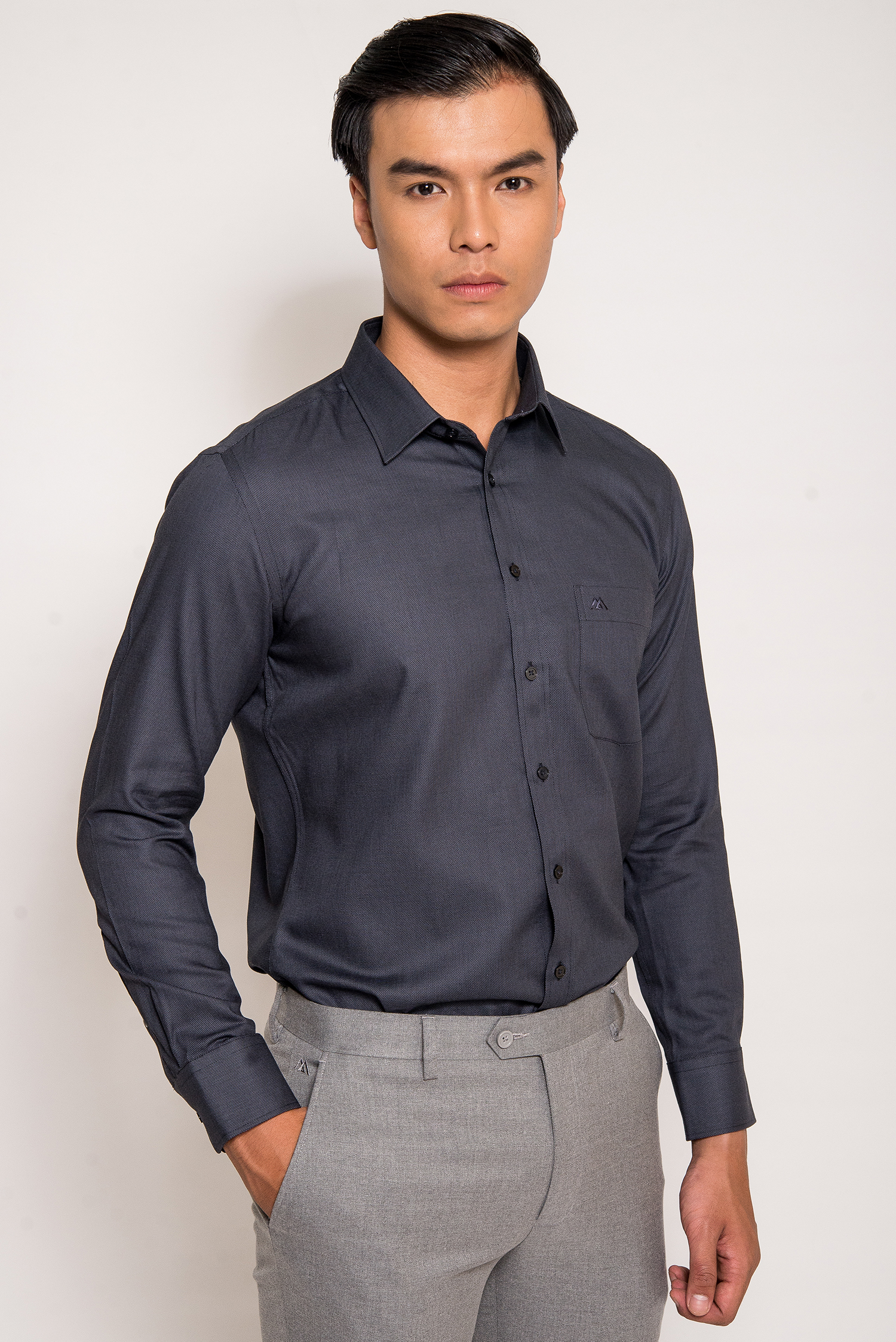 Sơ mi nam dài tay Slimfit - HẾT HÀNG