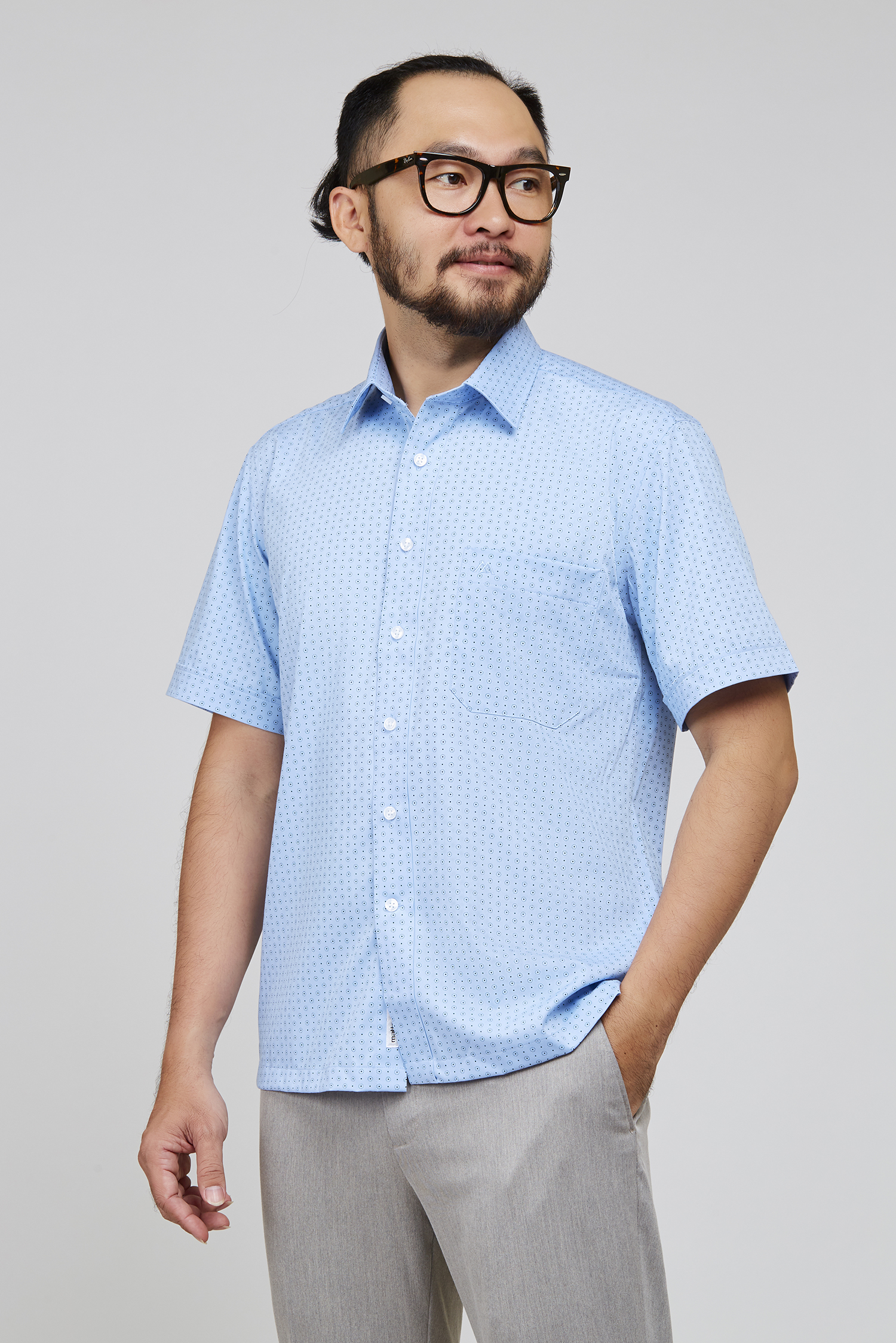 Sơ mi nam - Ngắn tay Casual - HẾT HÀNG