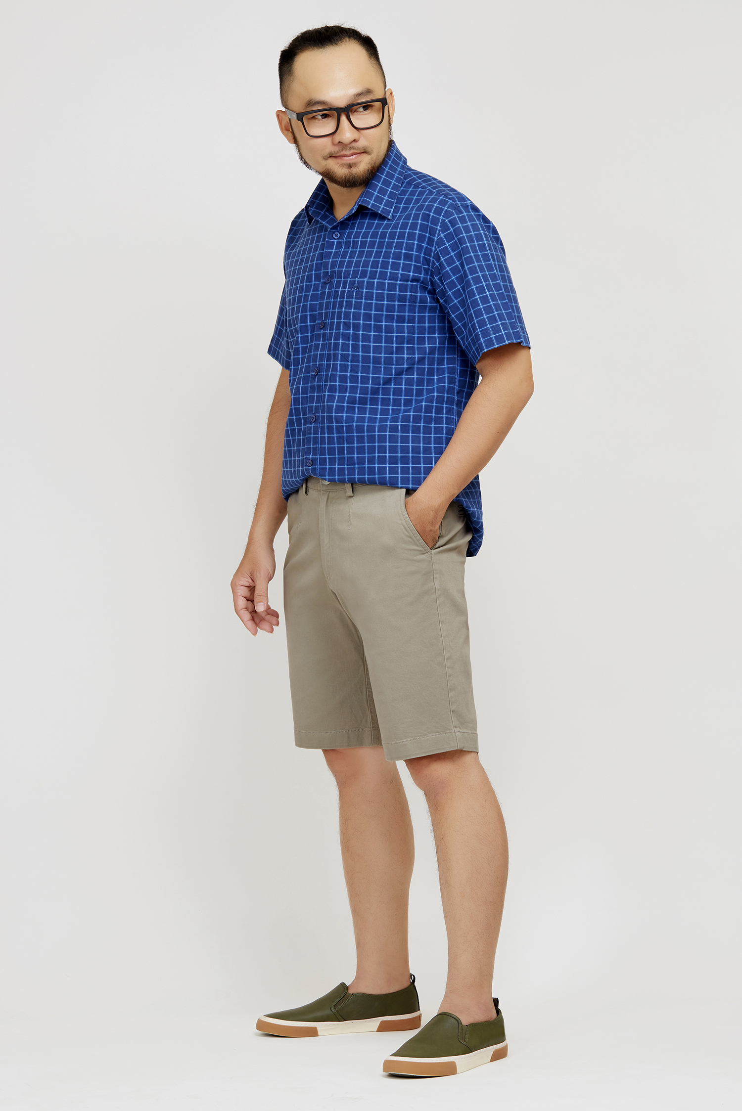 Quần short nam xám tro - HẾT HÀNG