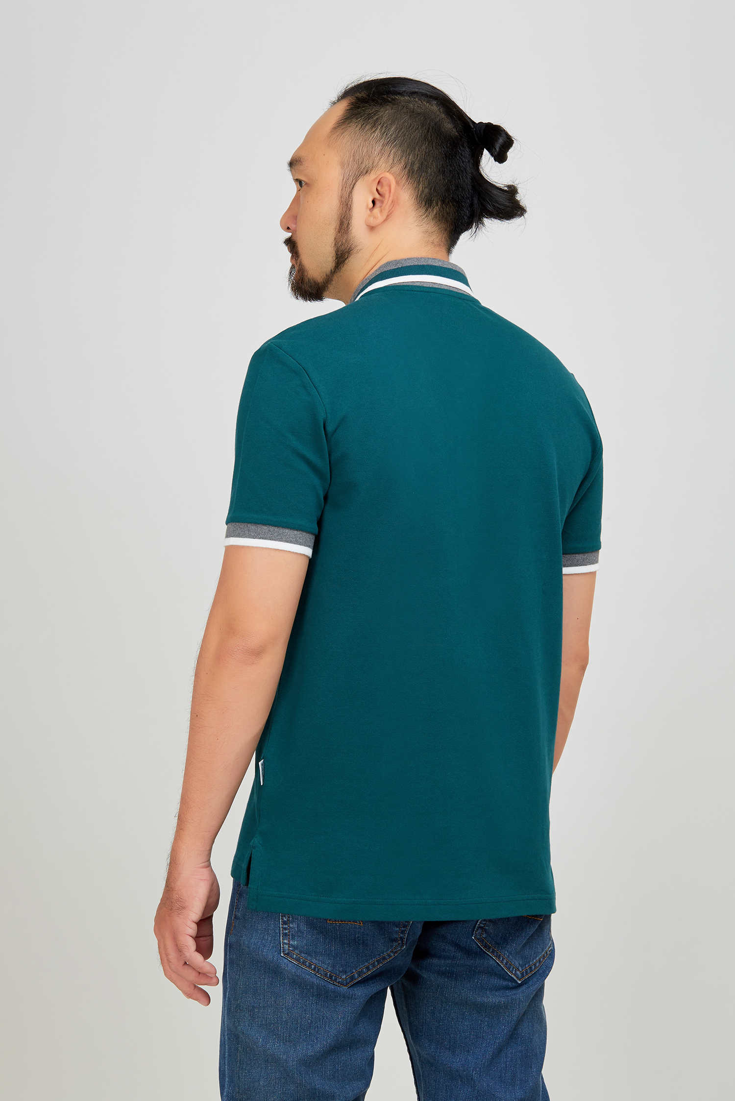 Áo thun nam Slim Fit xanh - HẾT HÀNG