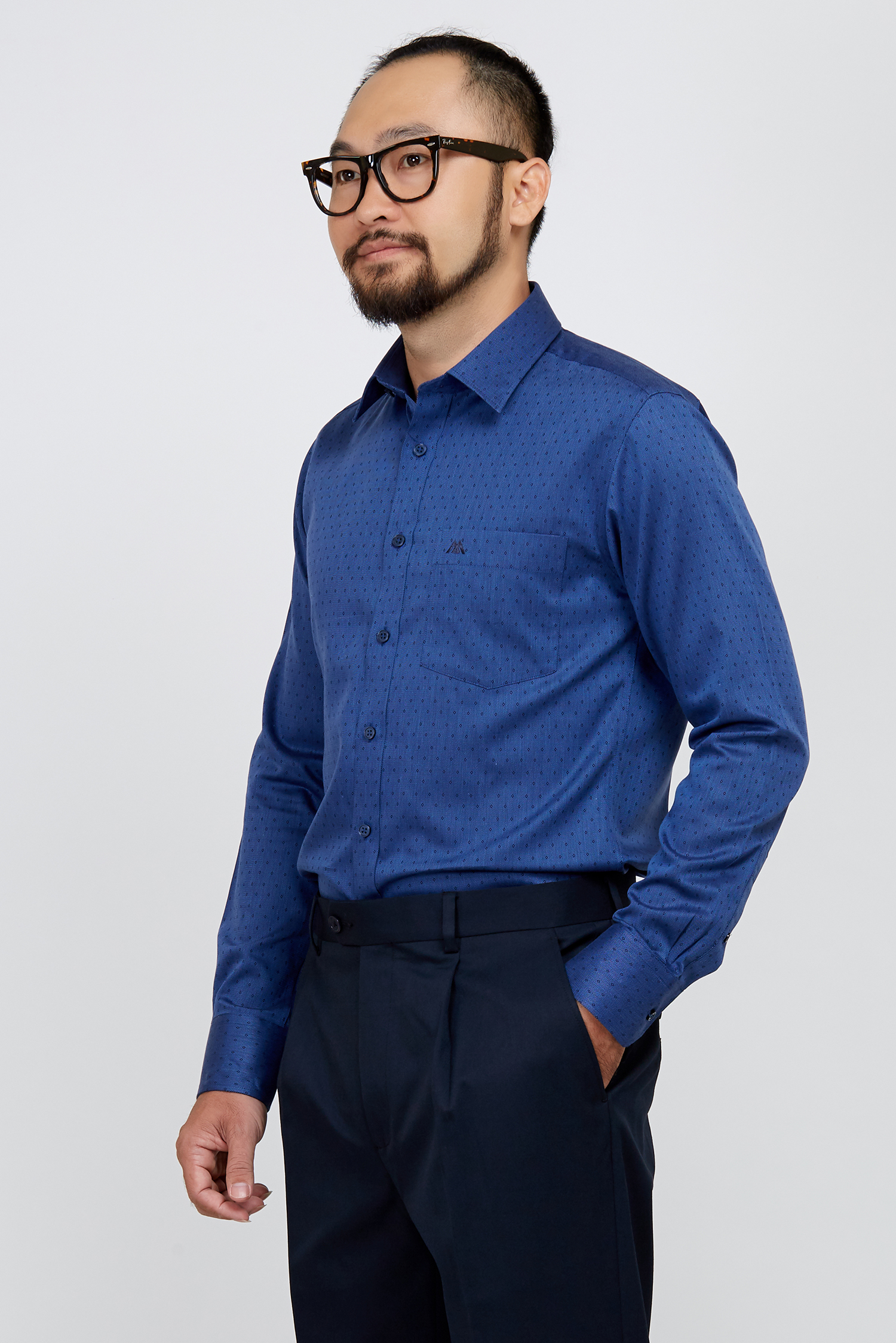 Sơ mi nam Dài tay - Slimfit - HẾT HÀNG