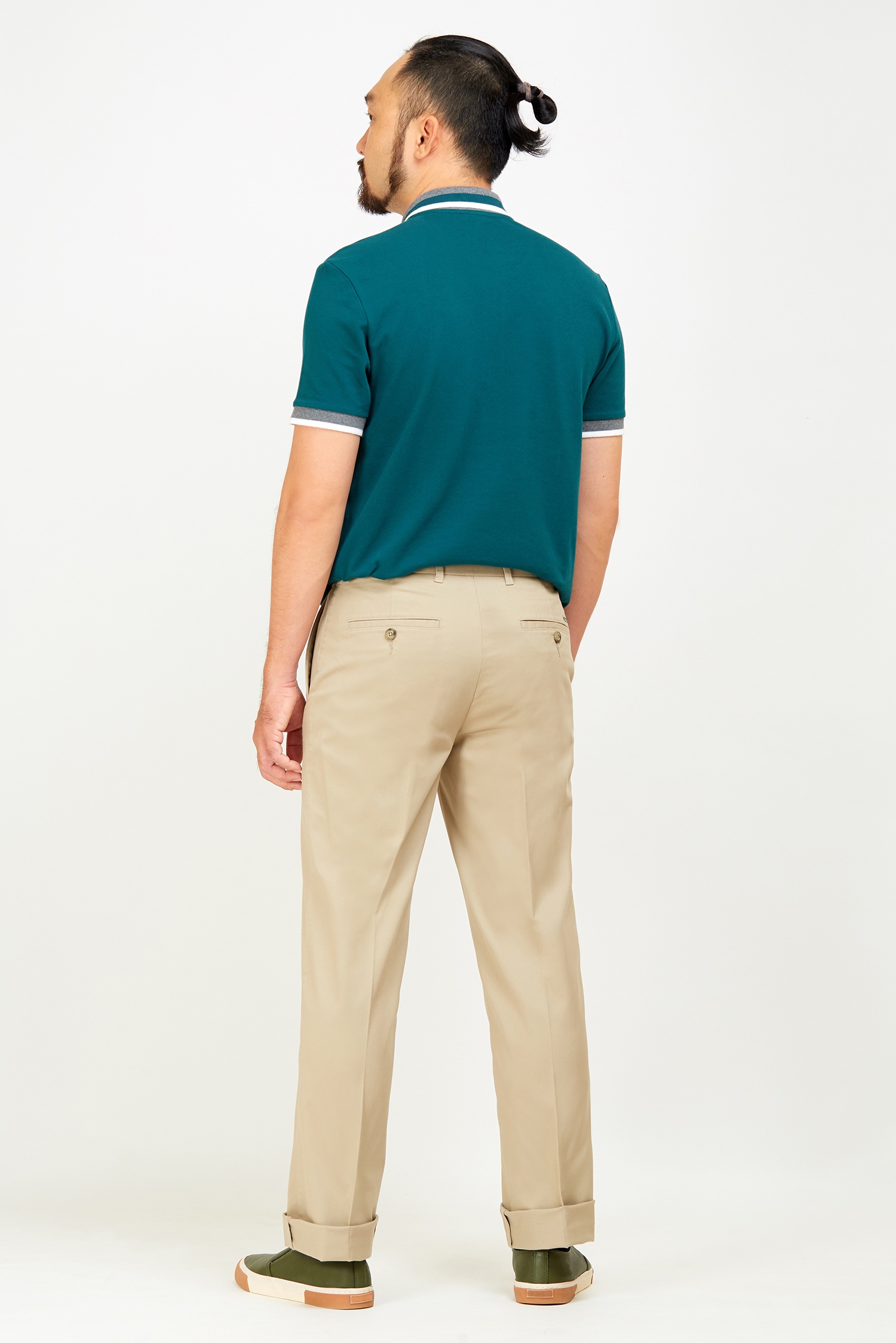 Quần Khaki Classic - 0ly vàng kem - HẾT HÀNG