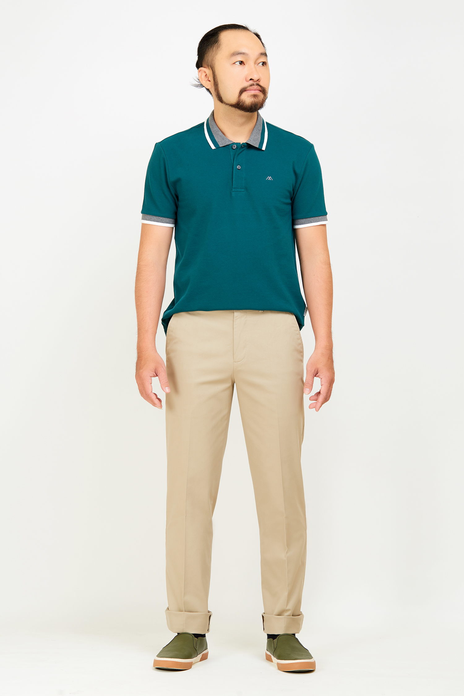 Quần Khaki Classic - 0ly vàng kem - HẾT HÀNG