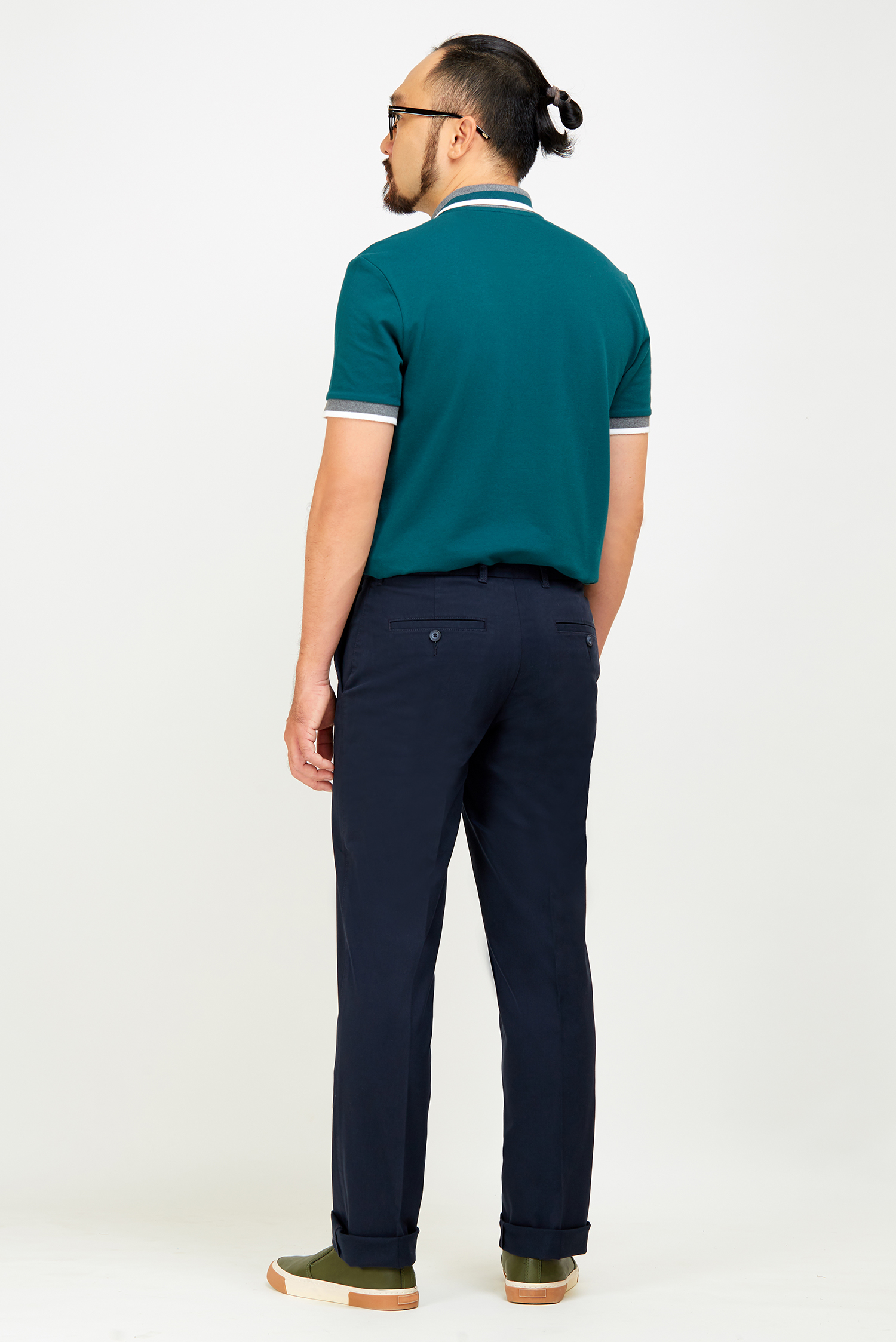 Quần Khaki Classic - 0ly xanh đen - HẾT HÀNG