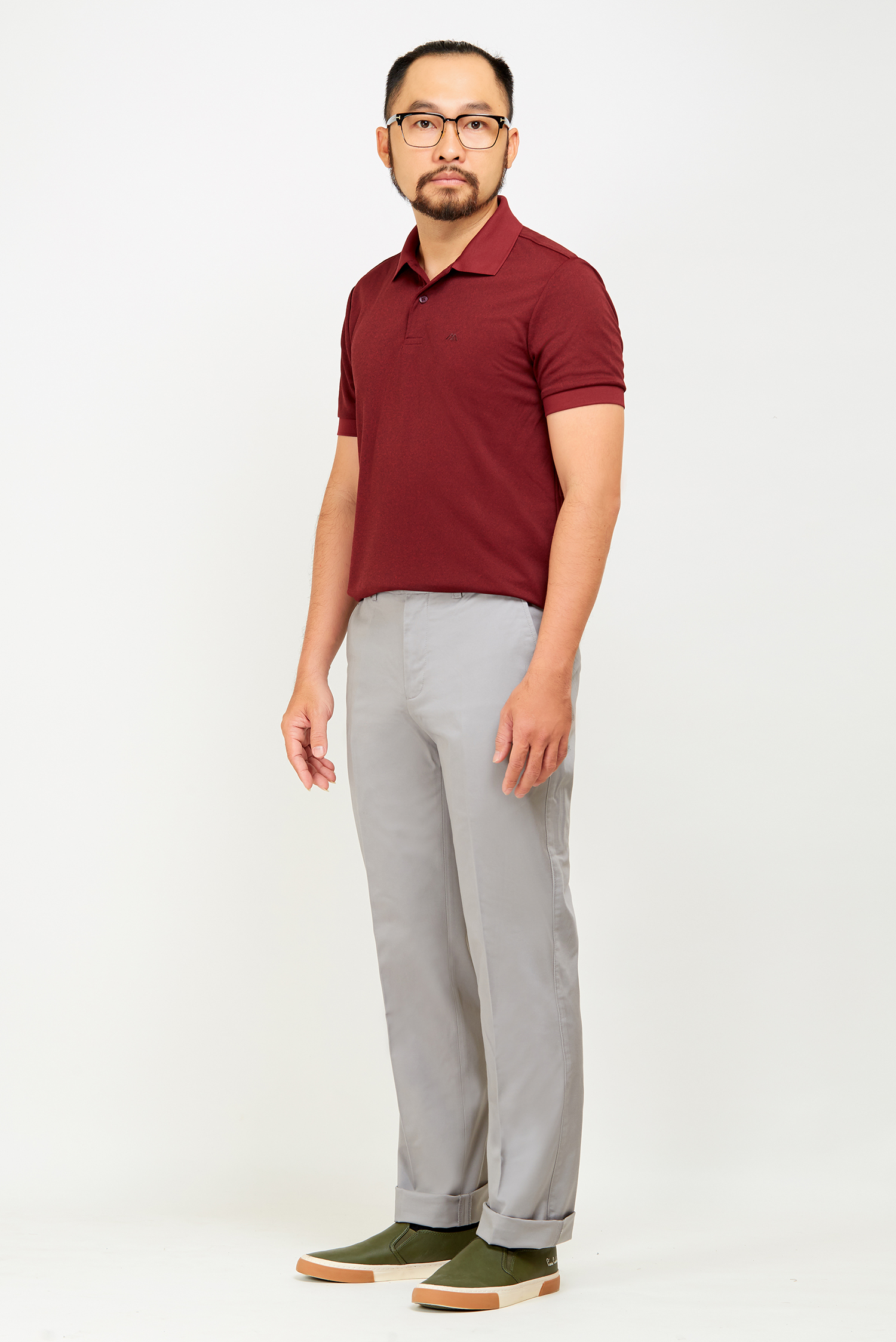 Quần Khaki Classic - 0ly xám bạc - HẾT HÀNG