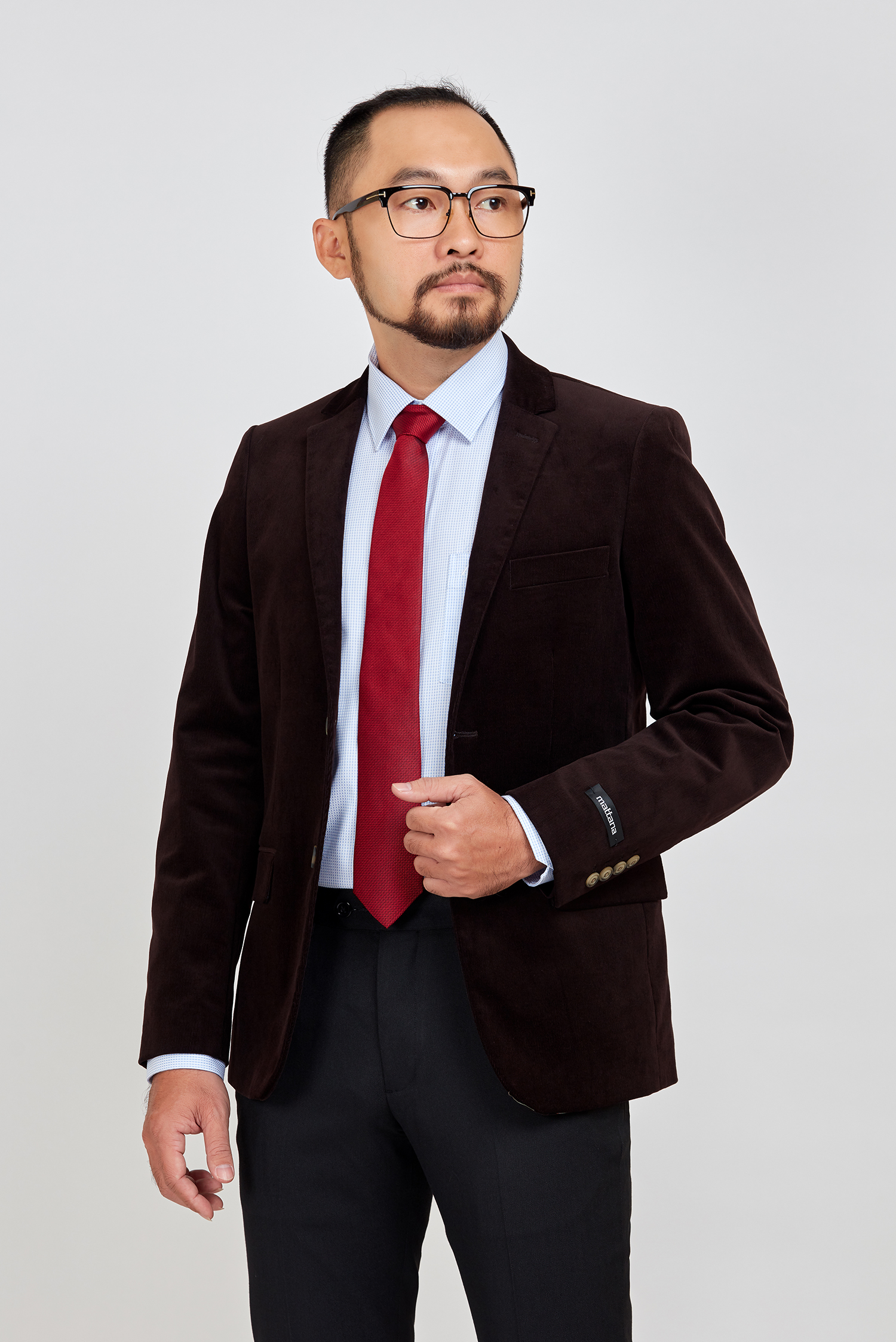 Áo Veston nam - Slimfit - xẽ 2 tà 2 nút - HẾT HÀNG