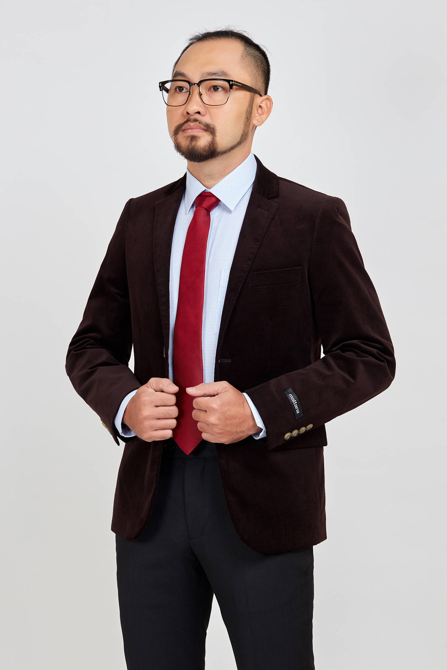 Áo Veston nam - Slimfit - xẽ 2 tà 2 nút - HẾT HÀNG