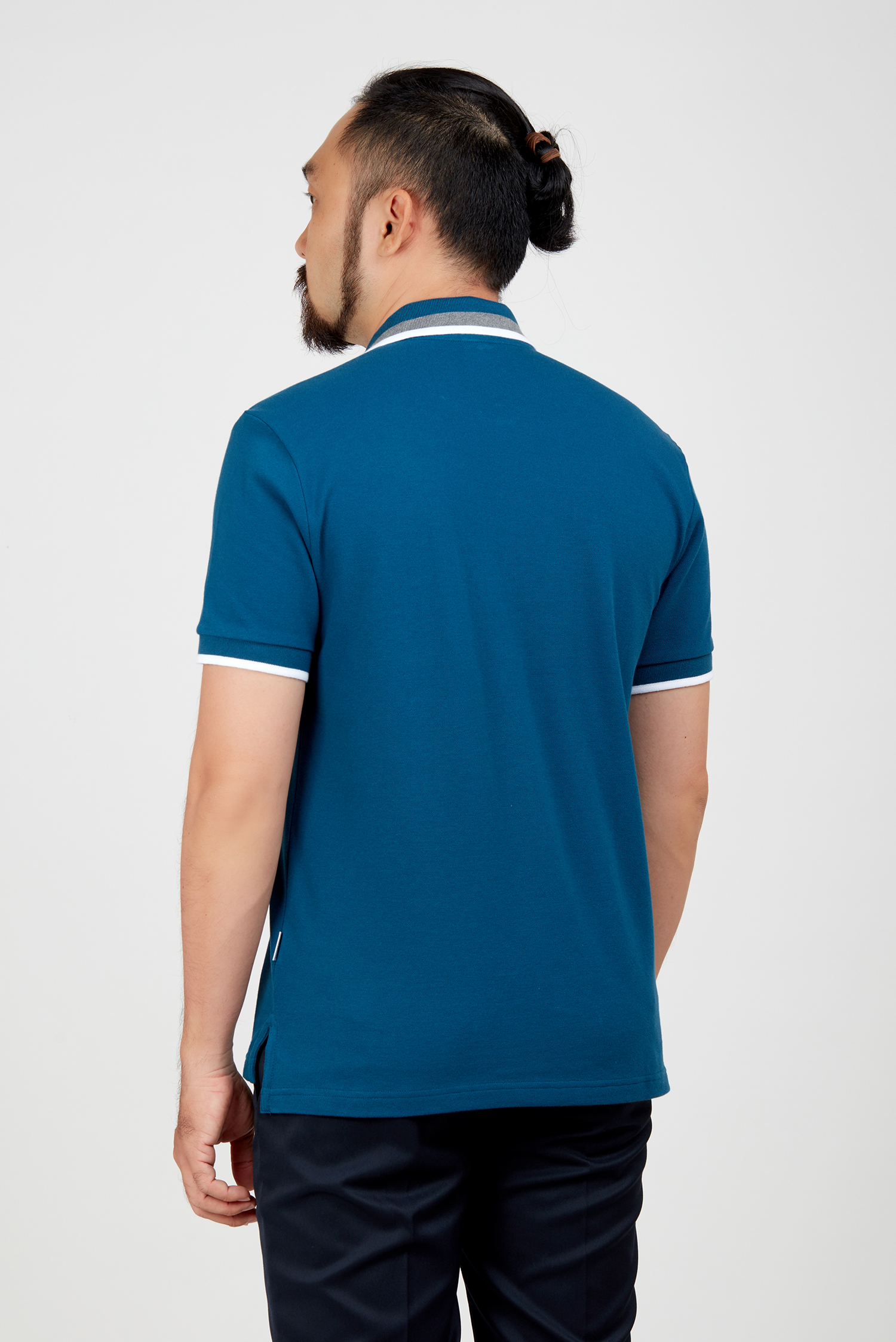 Áo Thun nam - Slim fit xanh rêu - HẾT HÀNG