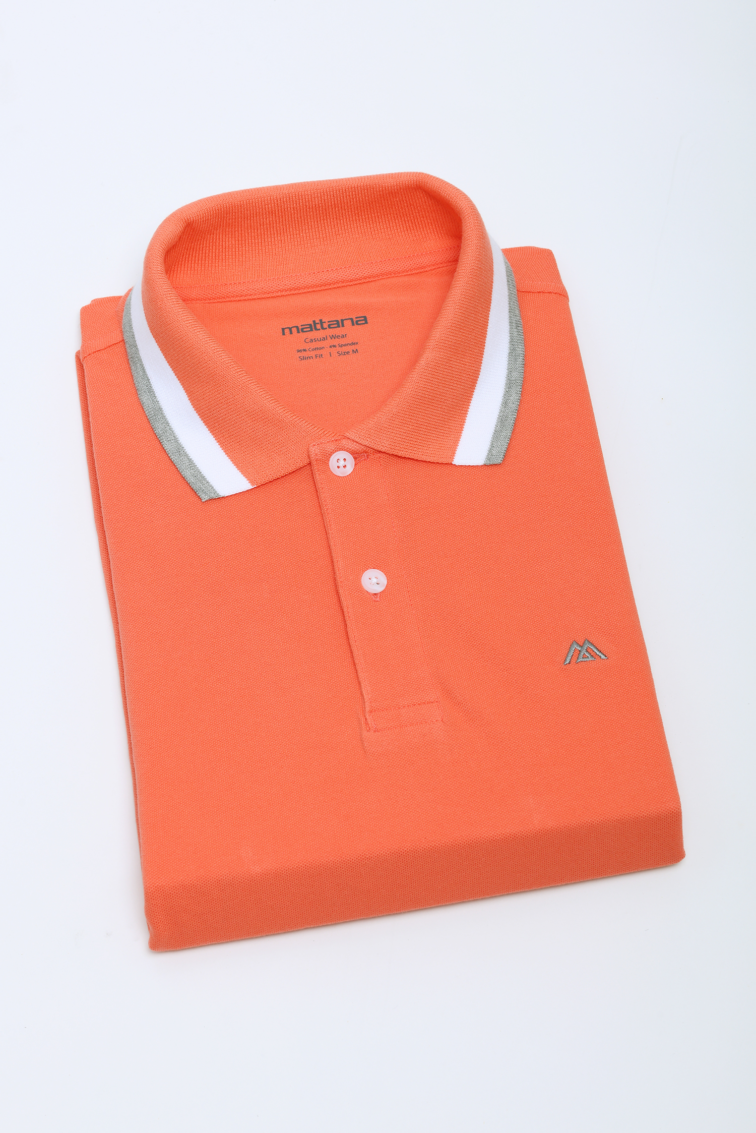 Áo Thun nam - Slim Fit màu cam - HẾT HÀNG