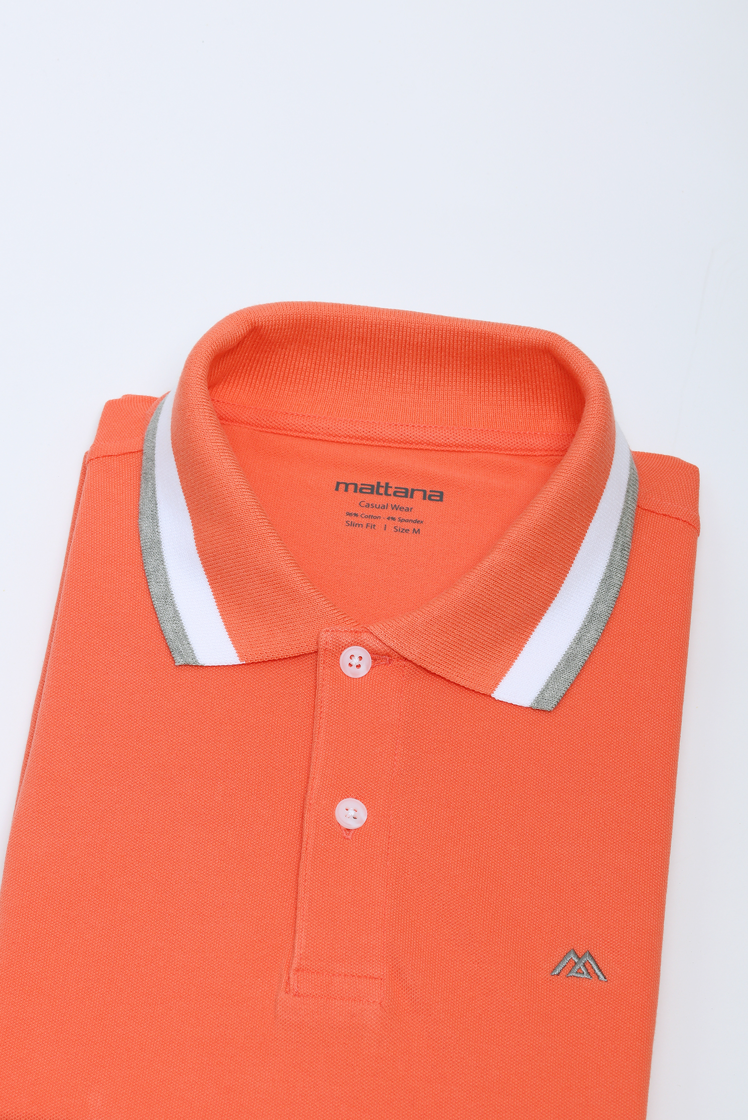 Áo Thun nam - Slim Fit màu cam - HẾT HÀNG