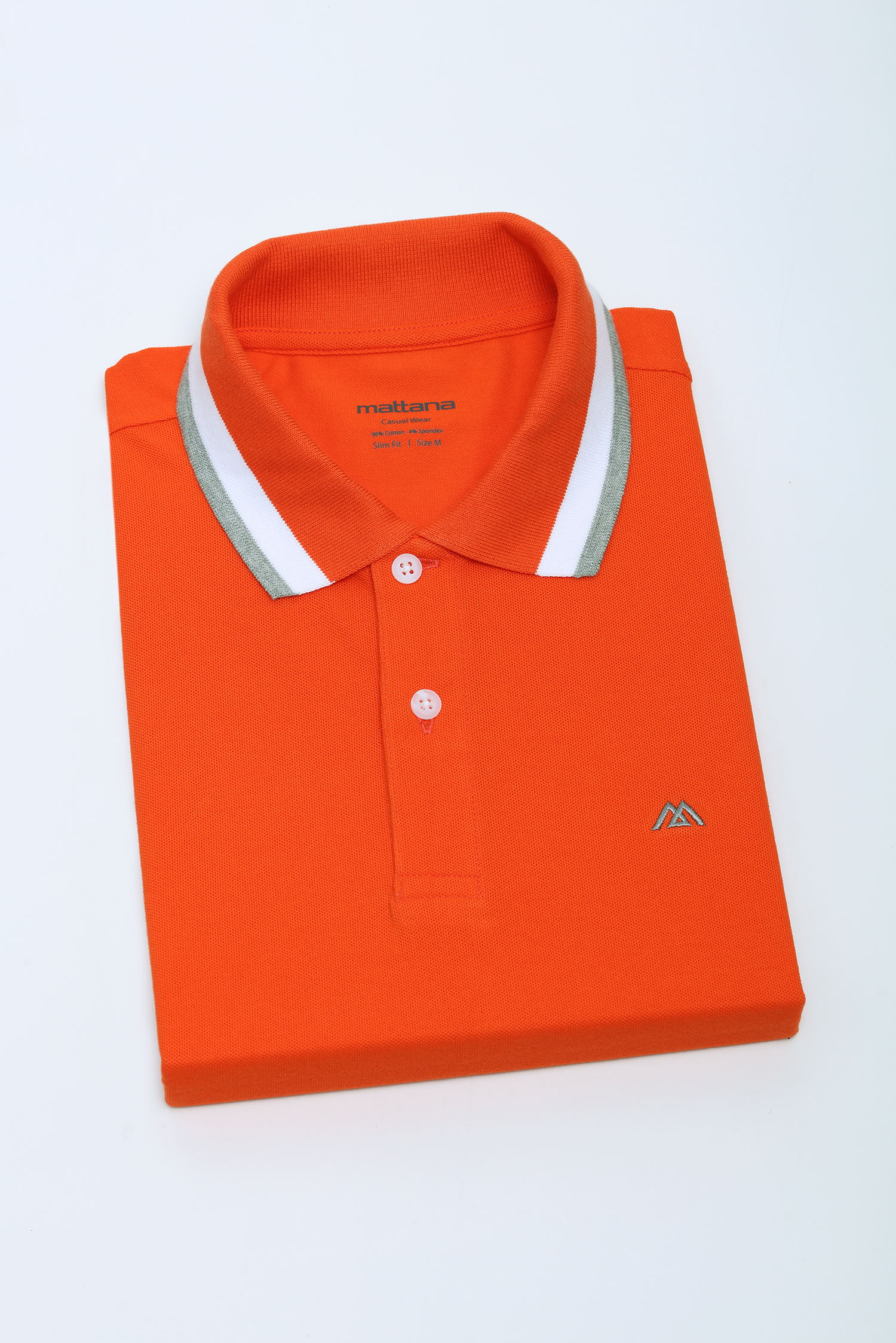 Áo Thun nam - Slim Fit màu cam - HẾT HÀNG