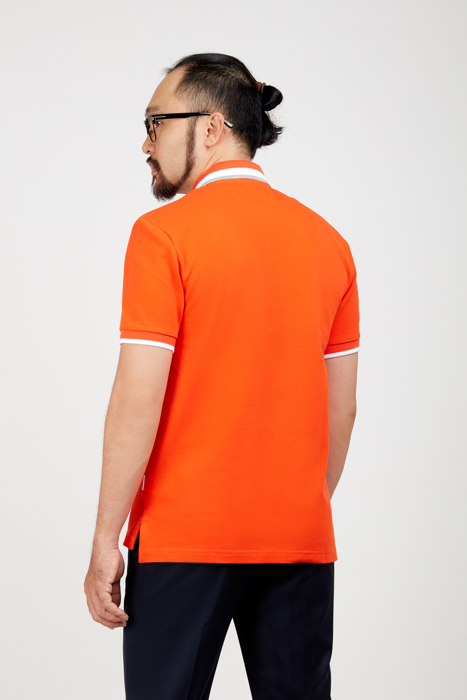 Áo Thun nam - Slim Fit màu cam - HẾT HÀNG