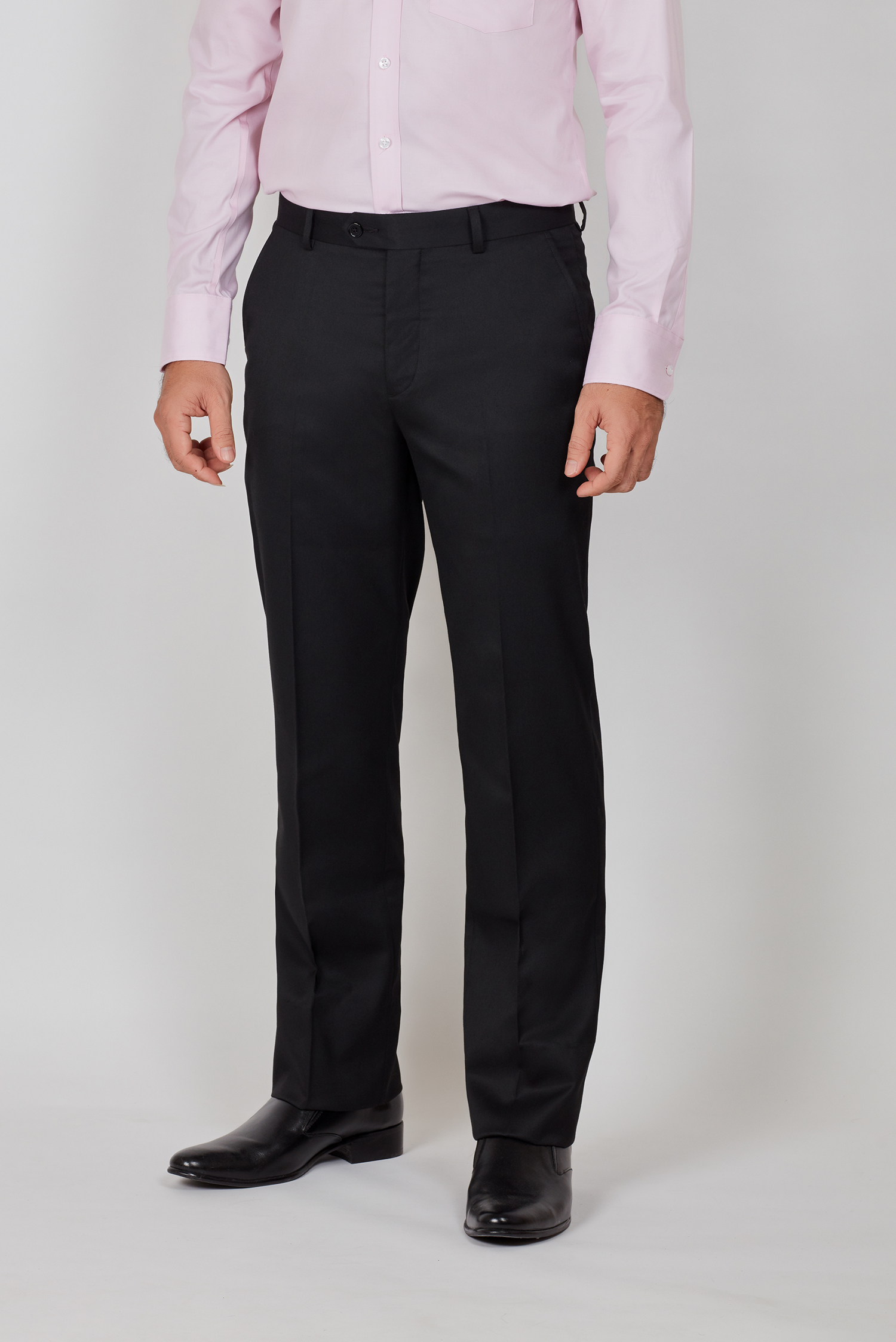 Quần Tây Nam Classic không ly đen trơn