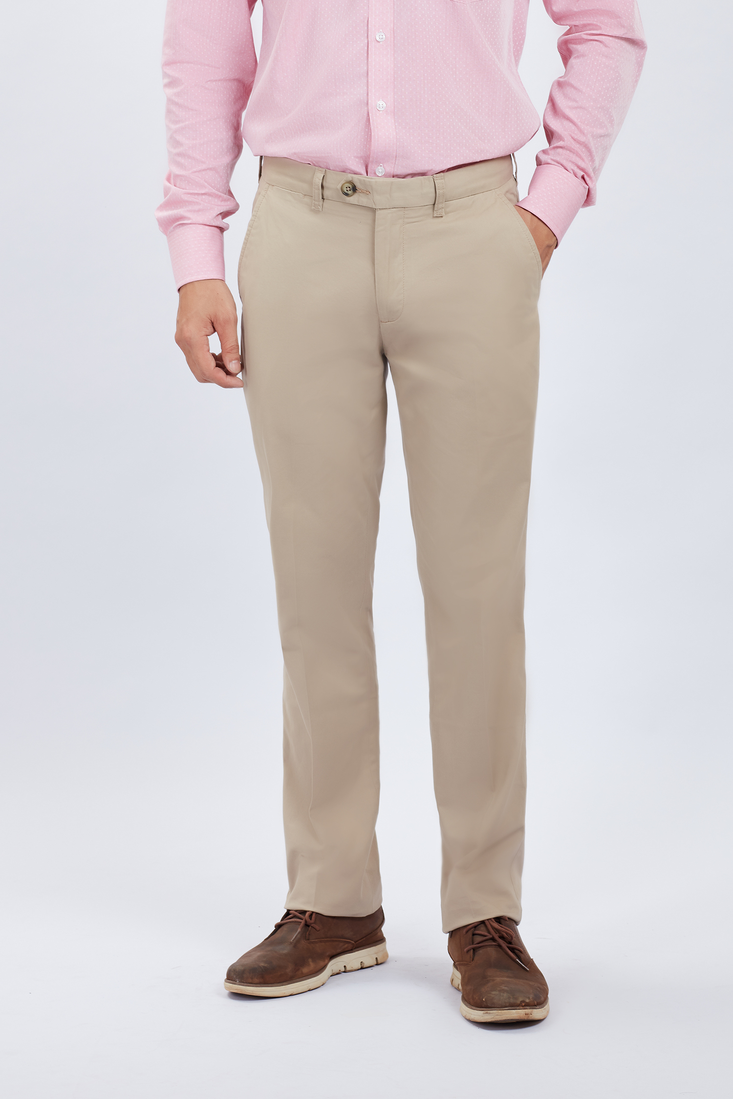 Quần khaki nam Slim fit vàng kem - HẾT HÀNG