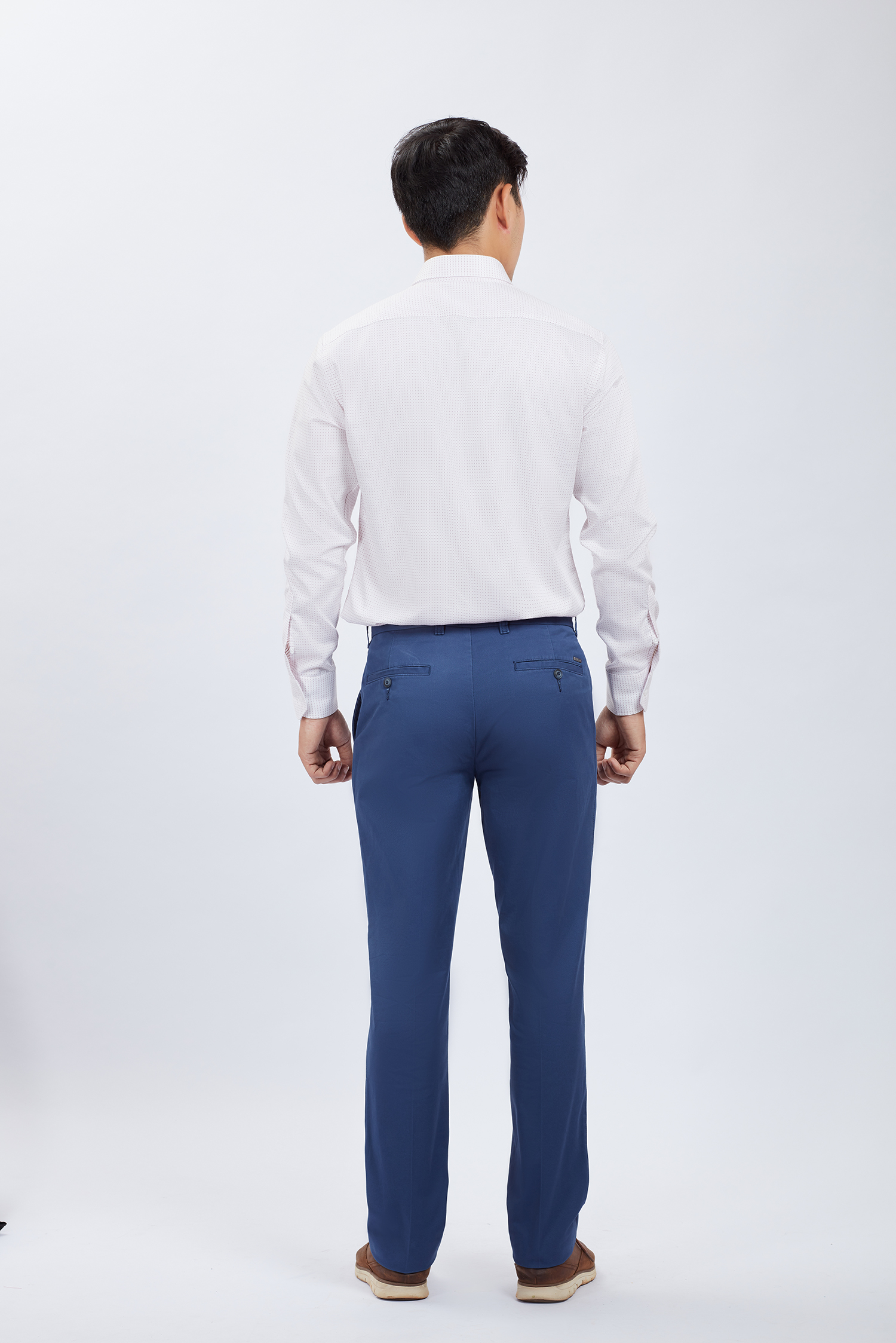 Quần khaki nam Slim fit xanh dương - HẾT HÀNG