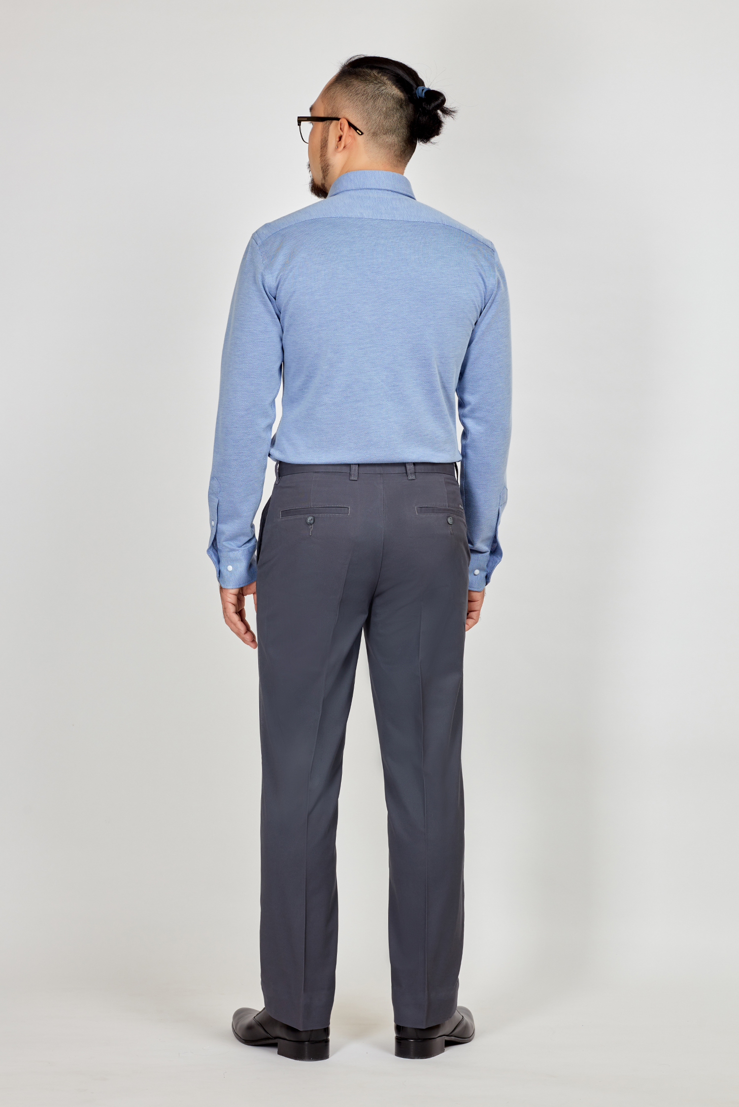 Quần kaki nam Casual không ly xám - HẾT HÀNG