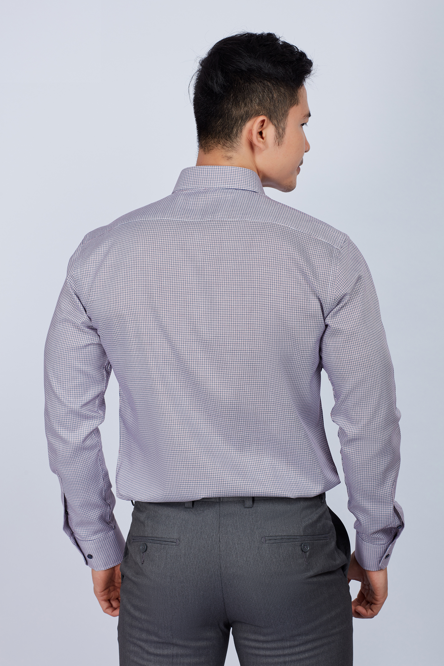 Áo sơ mi nam Slim fit  dài tay không túi - HẾT HÀNG