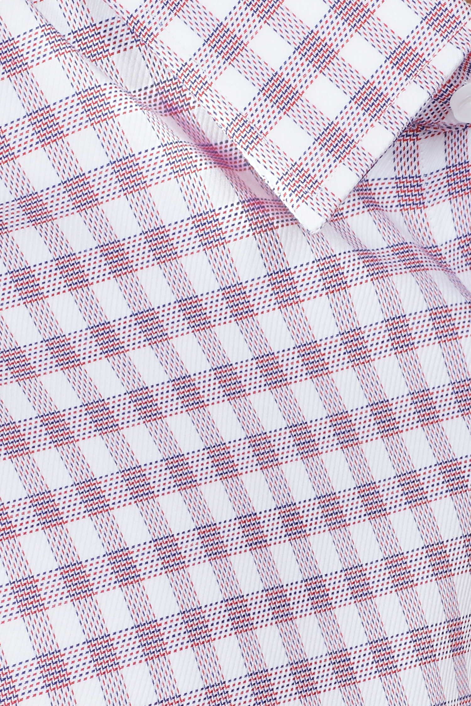 Áo sơ mi nam Casual ngắn tay tím ca rô - HẾT HÀNG