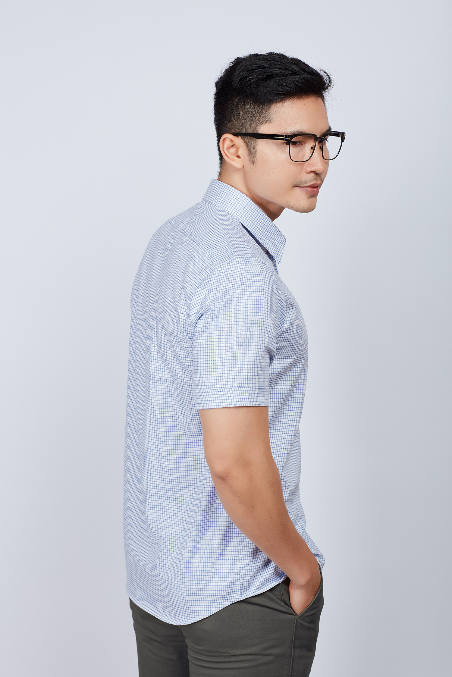 Sơ mi nam Ngắn tay - Regular - HẾT HÀNG