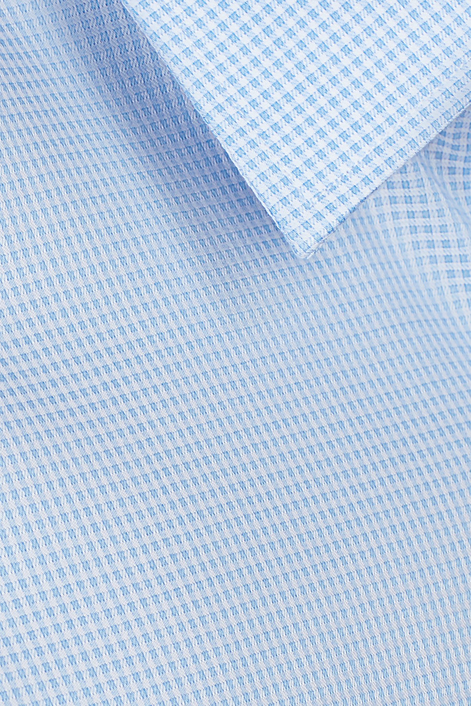 Áo sơ mi nam Slim fit dài tay ca rô xanh ngọc - HẾT HÀNG