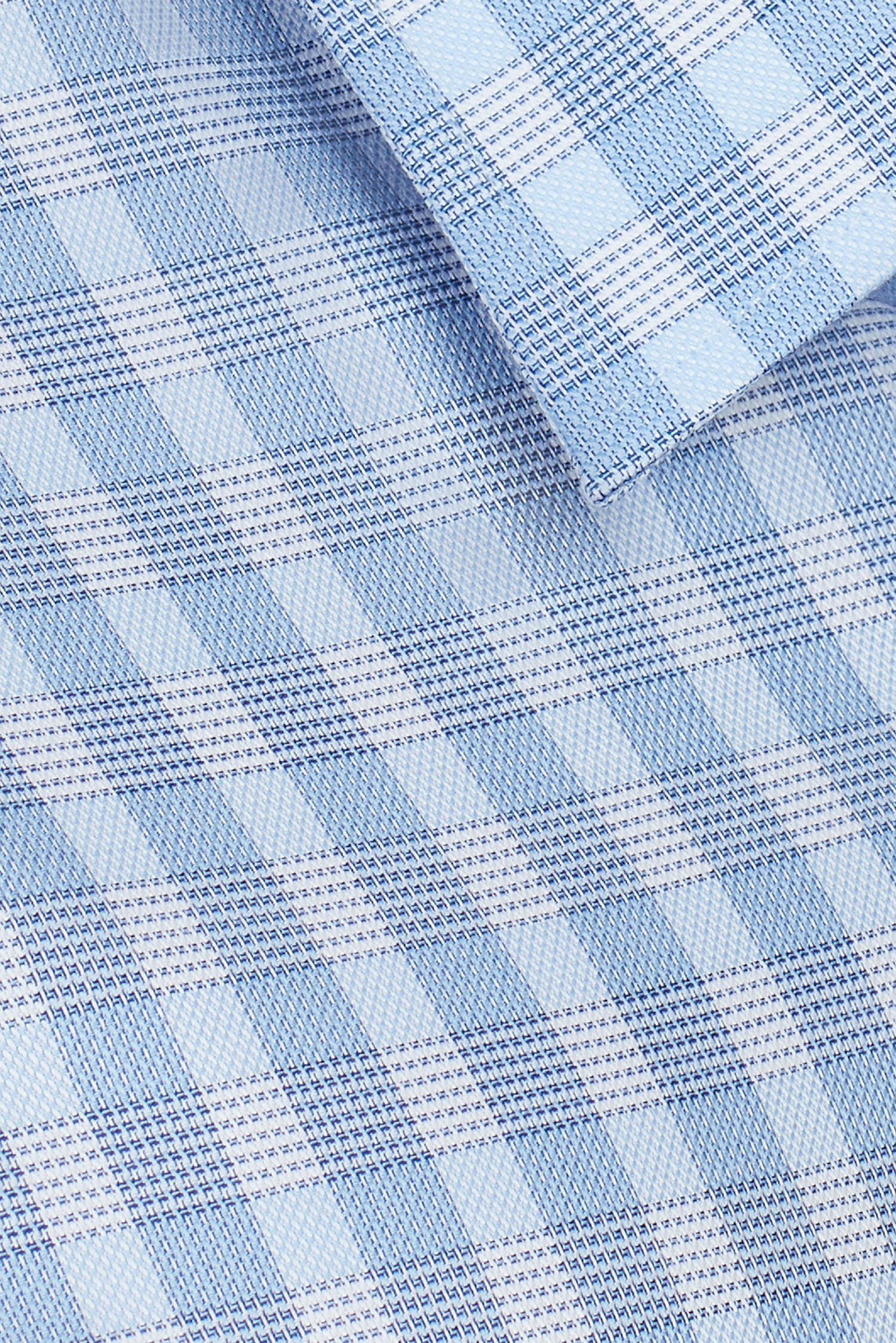 Áo sơ mi nam Slim fit dài tay ca rô - HẾT HÀNG