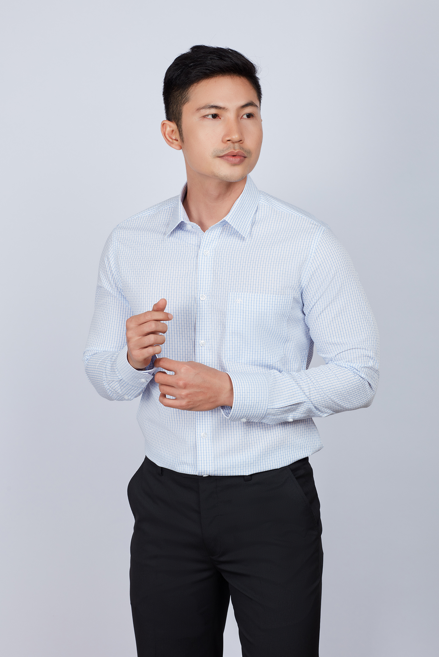 Áo sơ mi nam Regular dài tay - HẾT HÀNG