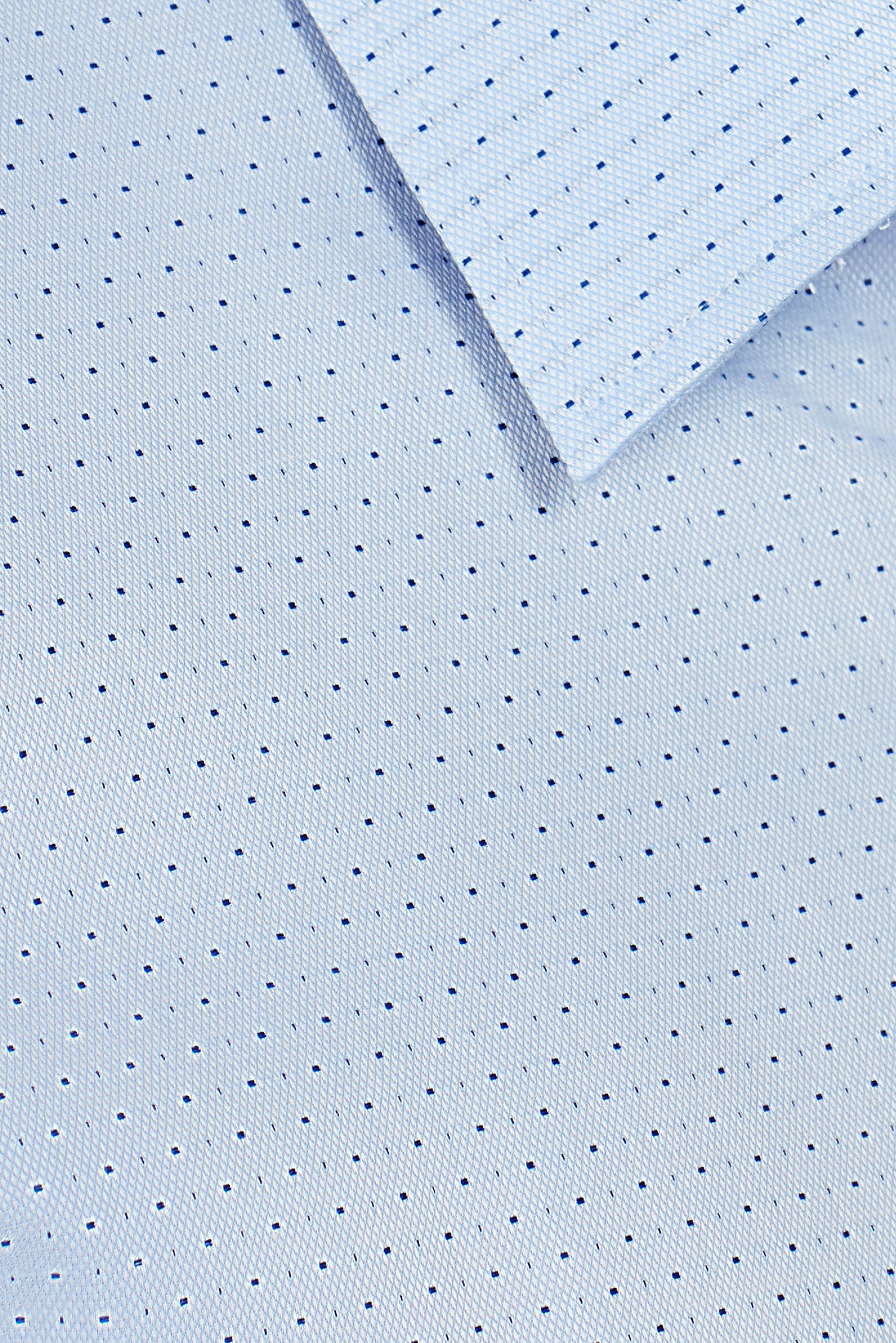 Áo sơ mi nam Slim fit dài tay xanh ngọc chấm bi - HẾT HÀNG