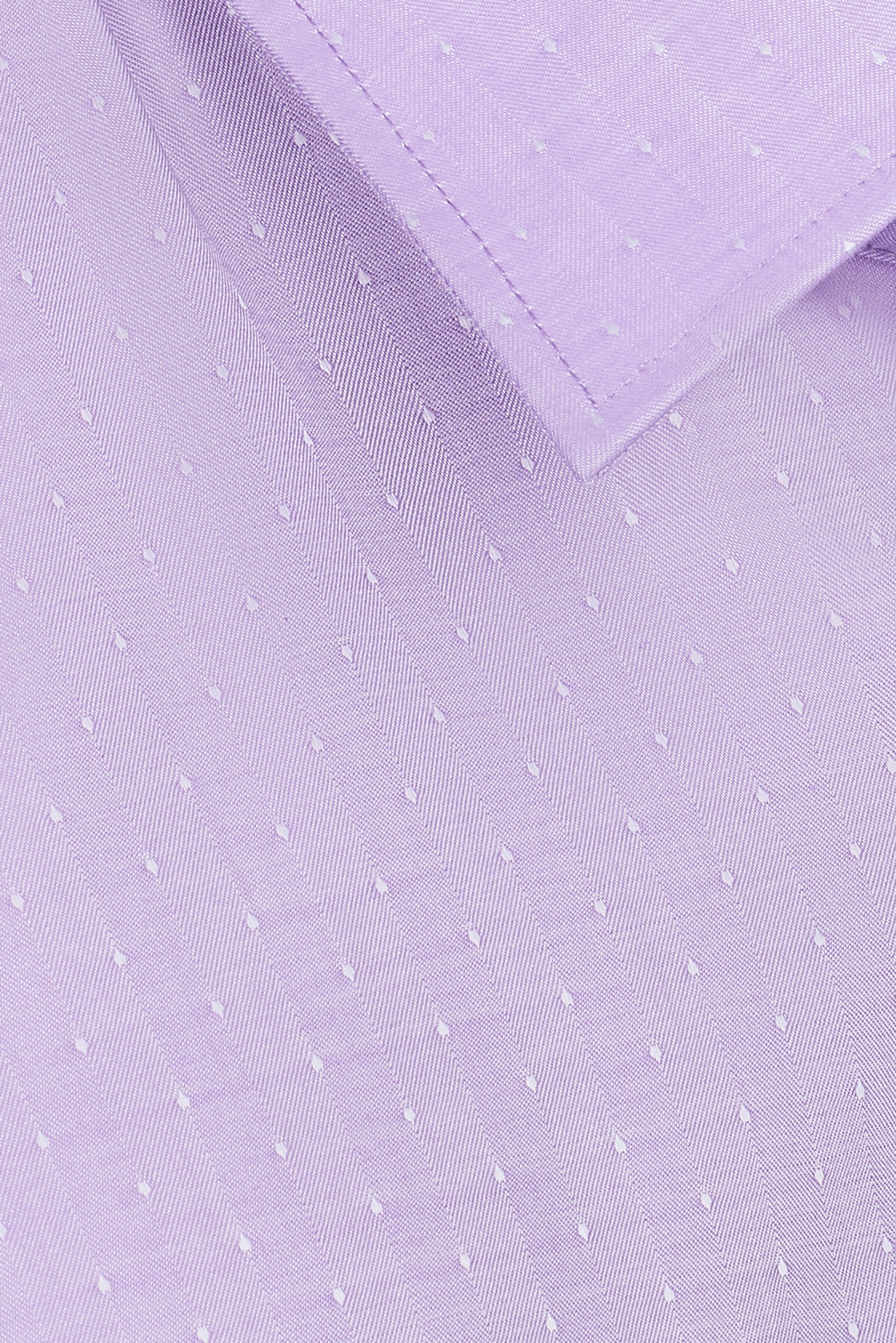 Áo sơ mi nam Classic dài tay tím nhạt chấm bi - HẾT HÀNG