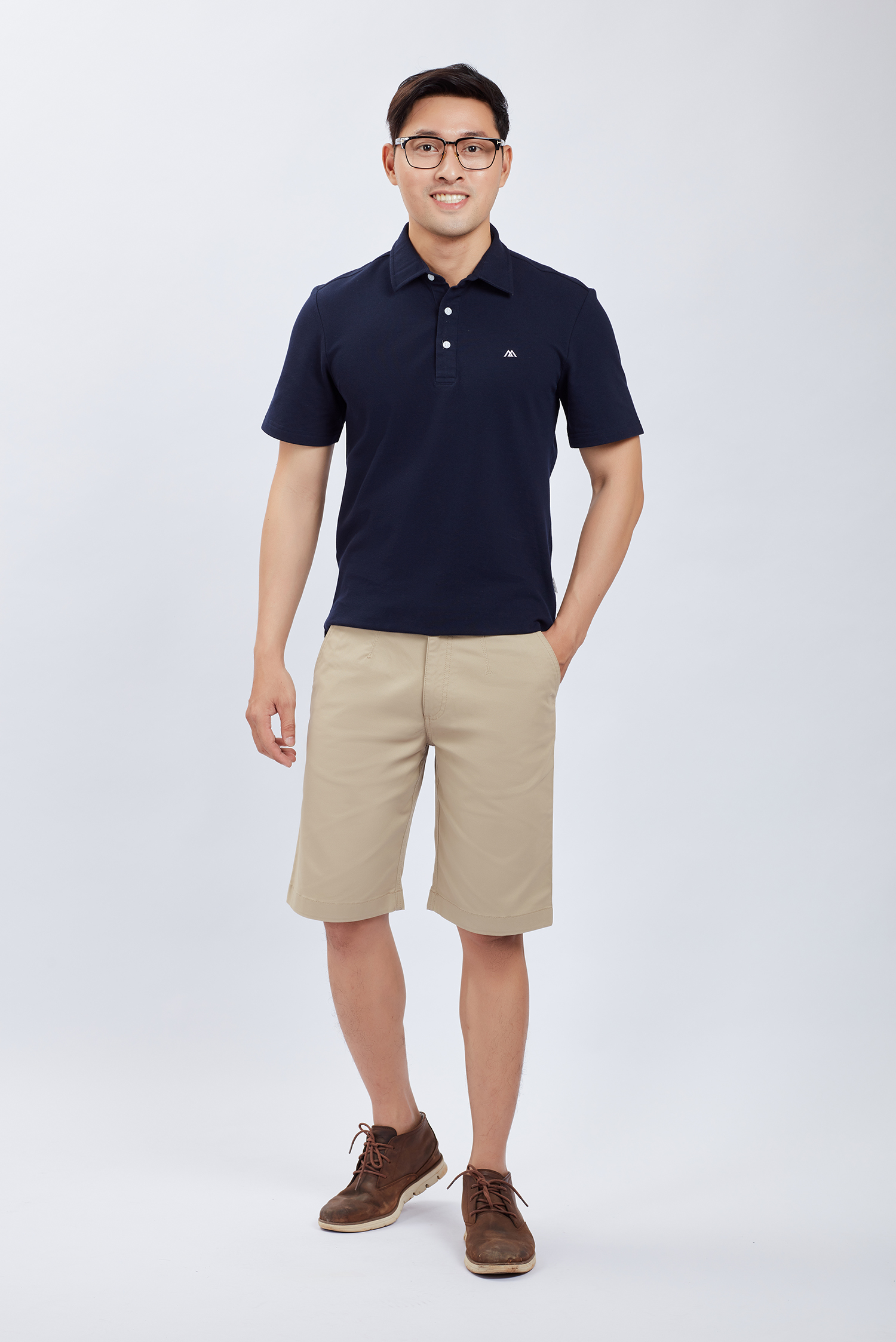 Quần short nam vàng da bò - HẾT HÀNG