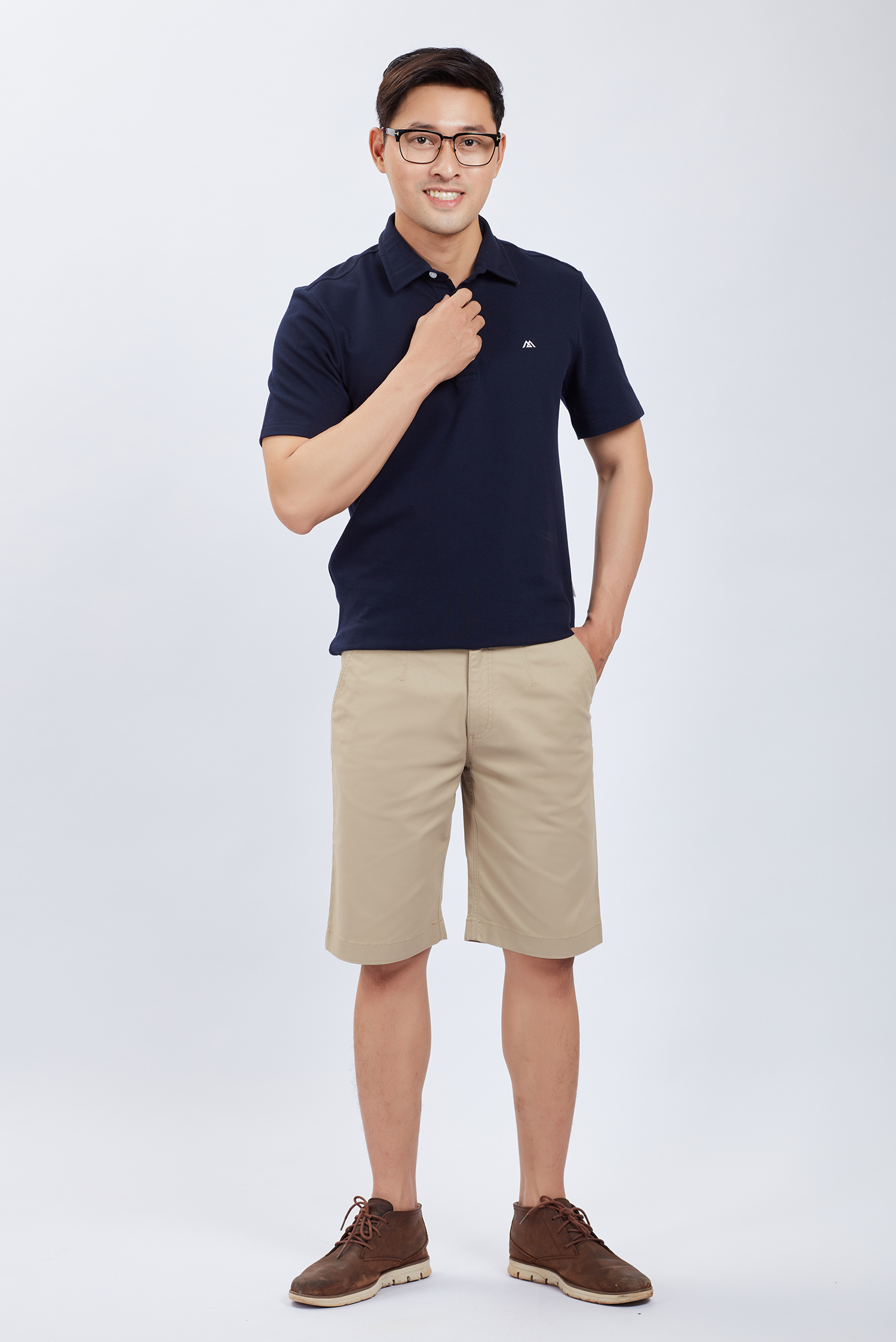 Quần short nam vàng da bò - HẾT HÀNG