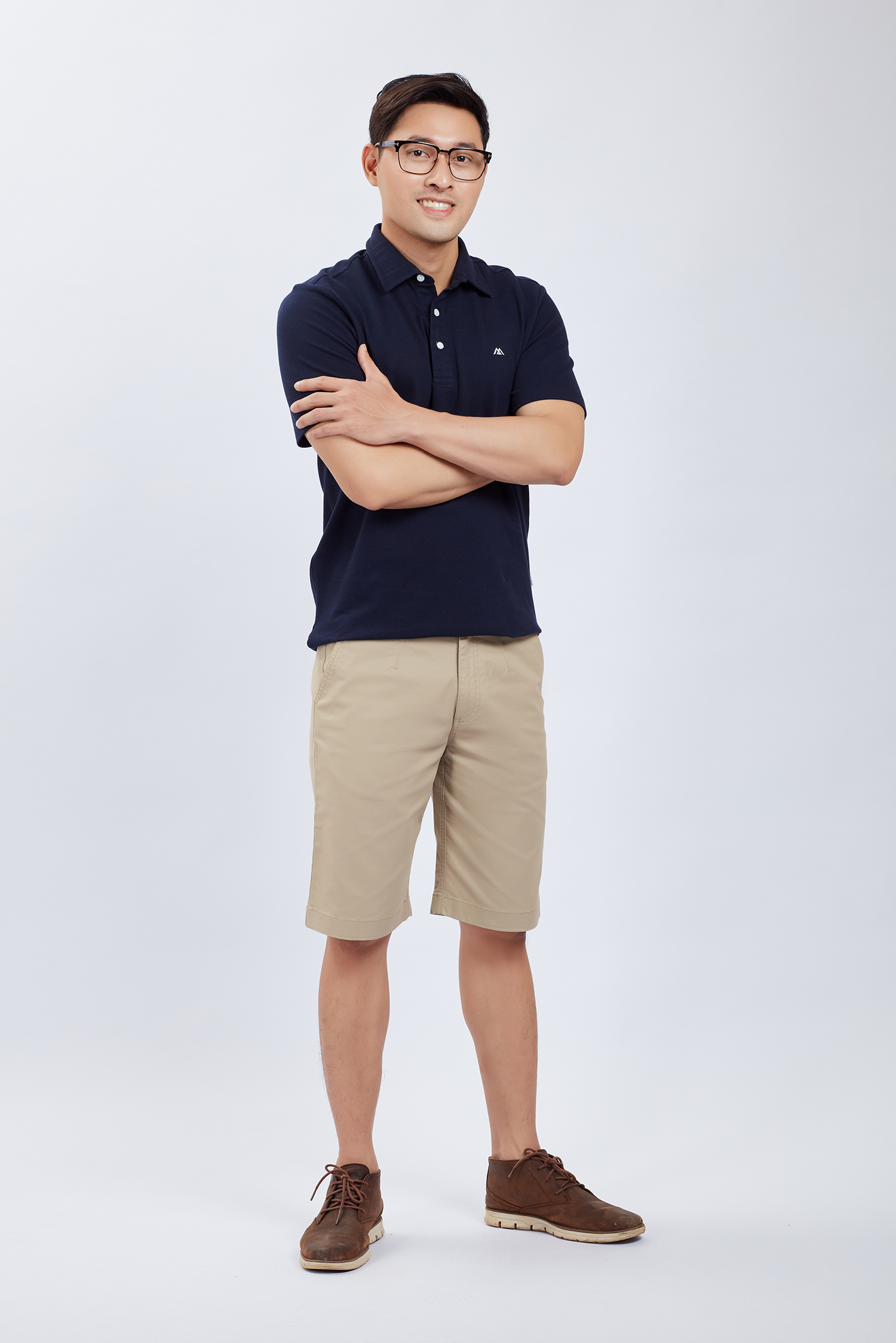 Quần short nam vàng da bò - HẾT HÀNG